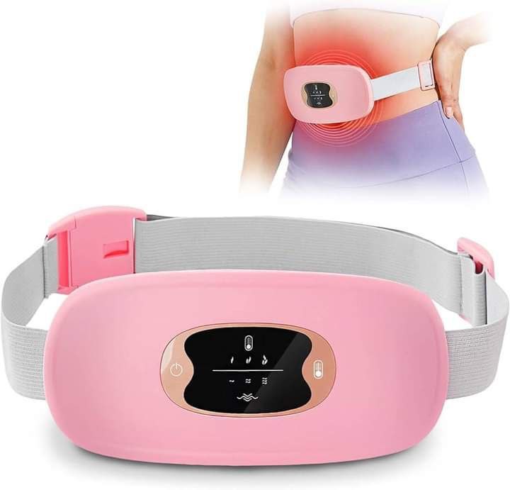 Heating pad for Period Cramps & Vibration sliming Massage belt_img_3