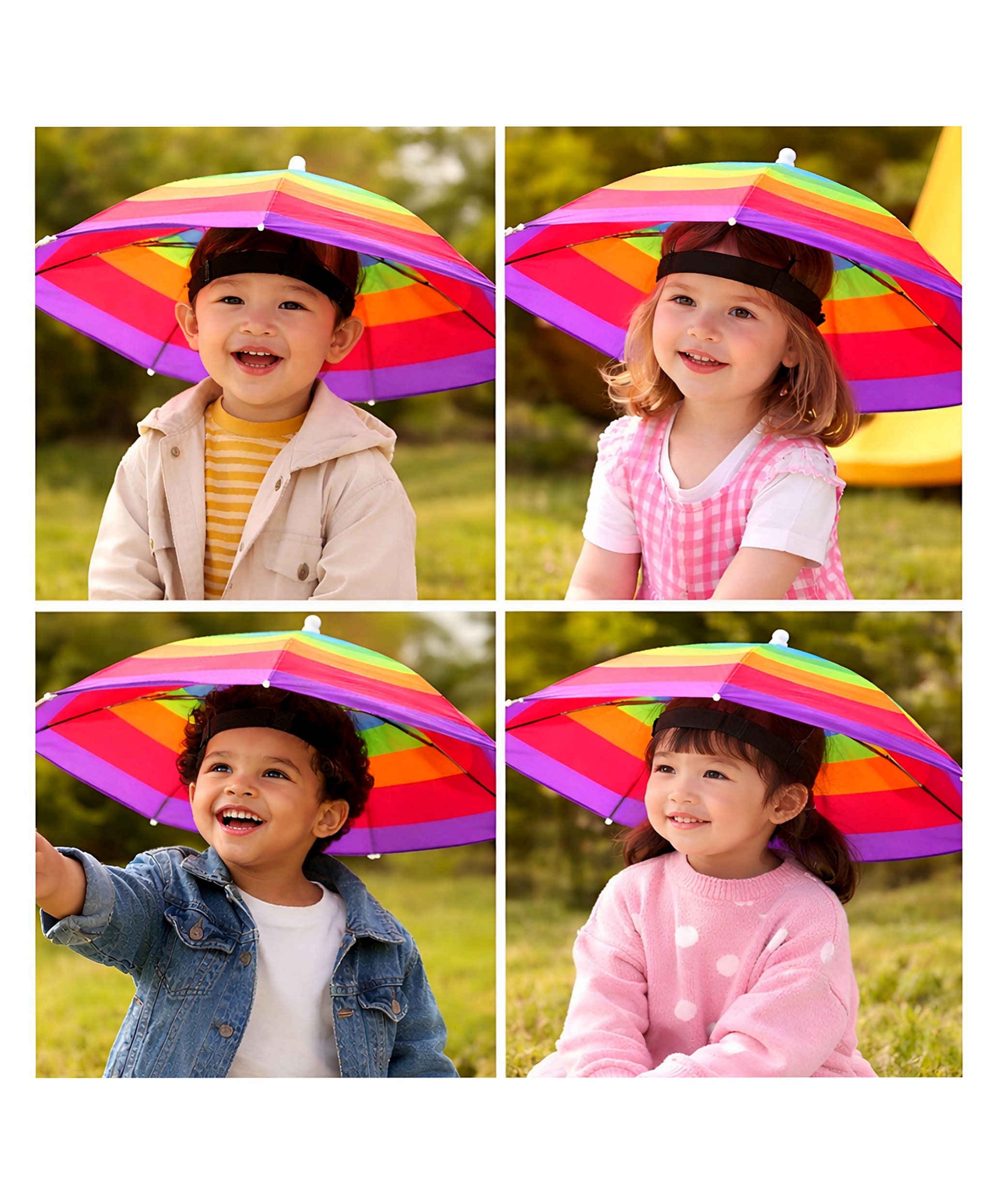 Boy's and Girl's Headwear Umbrella_img_2