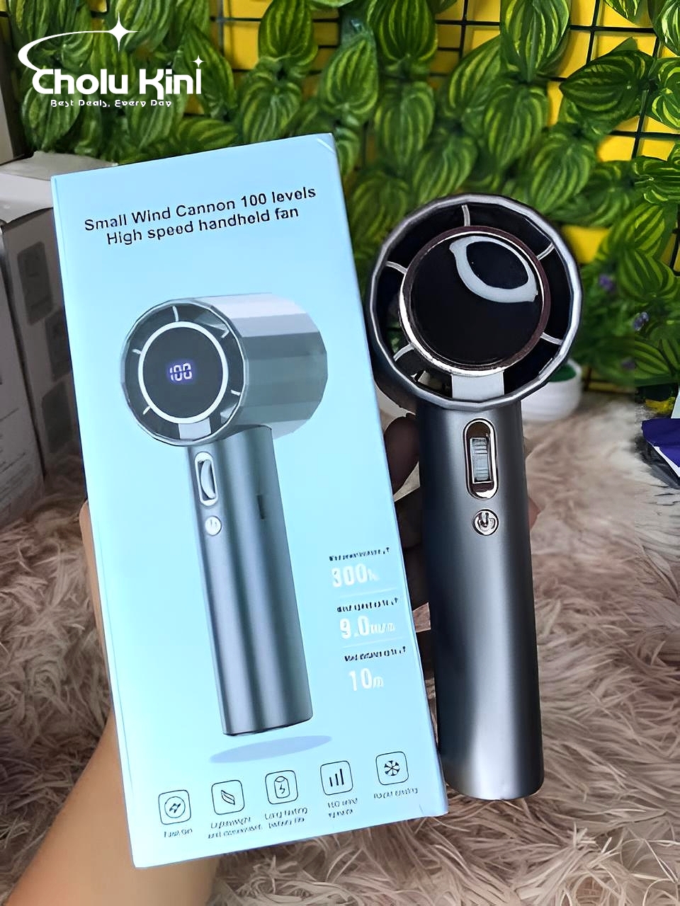 Small Wind Cannon High-Speed Handheld Fan