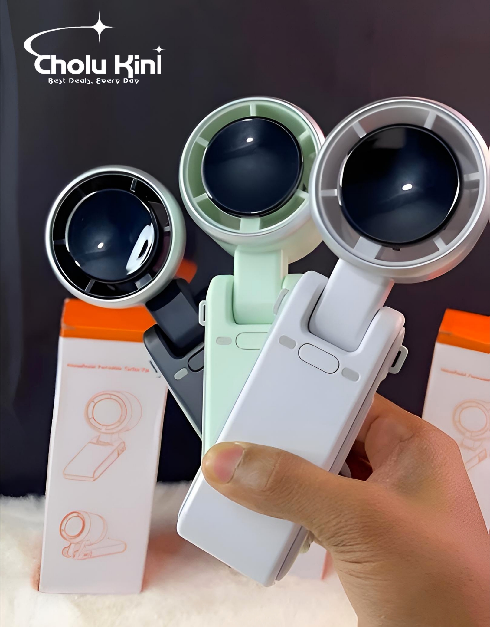 Original China Portable Mini Turbo Fan (1800 MAH)_img_0