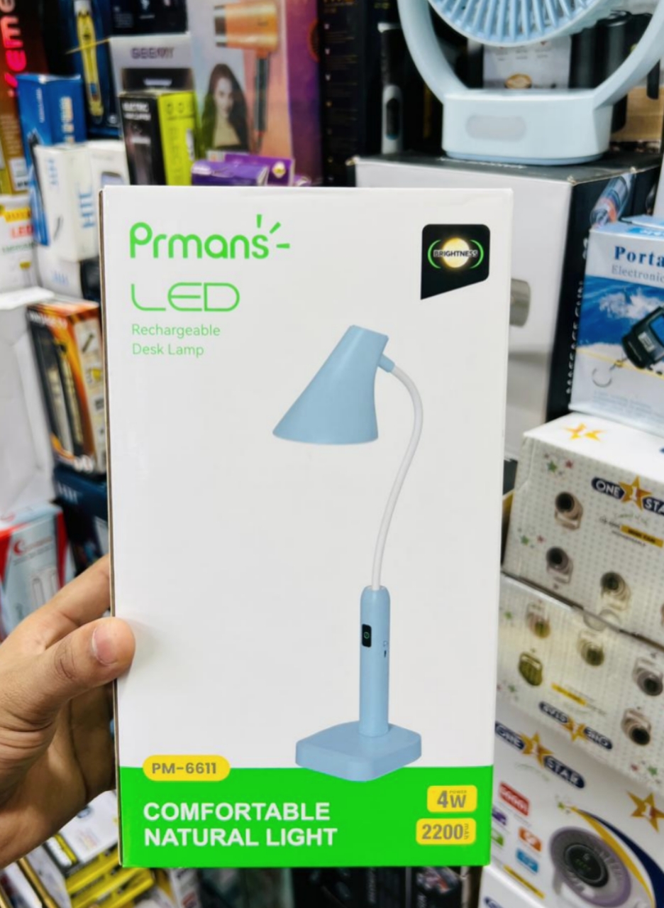 Prmans - LED Rechargeable Desk Lamp PM-6611_img_2