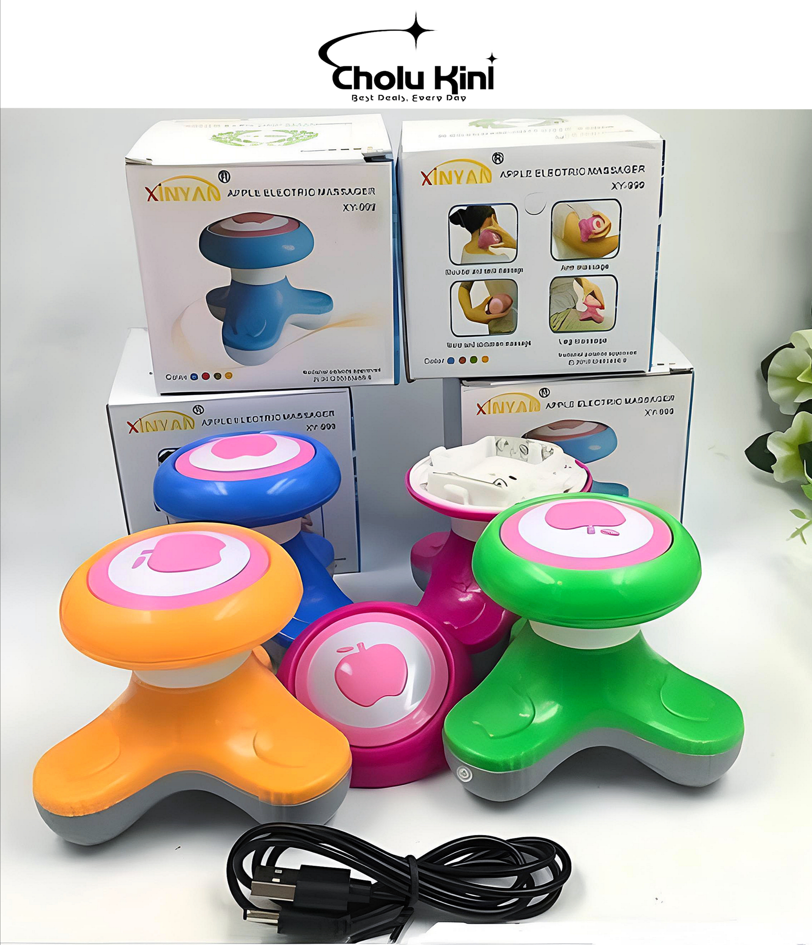 Xinyan apple electric body mini massager
