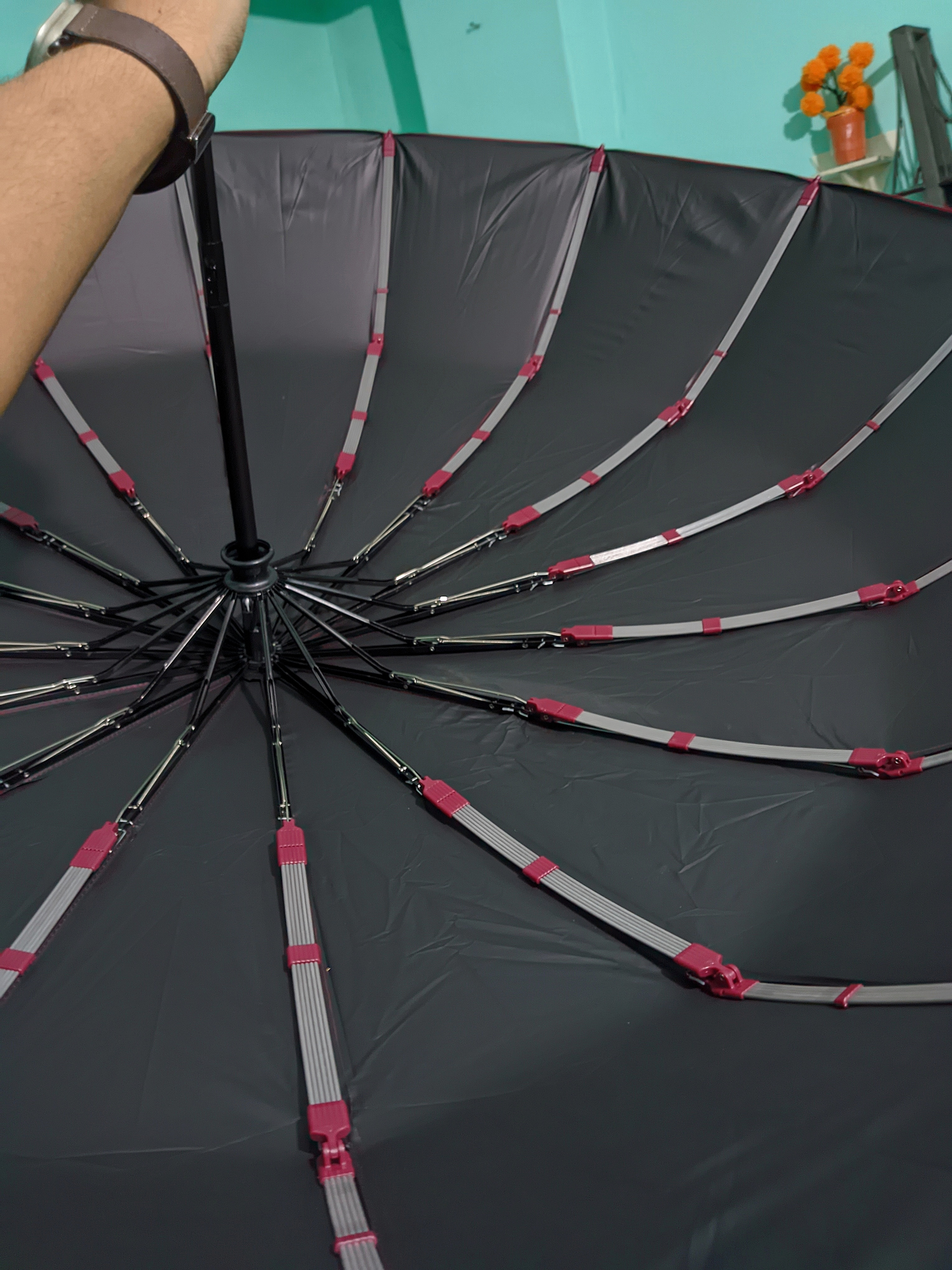 BMW Super Premium 16 Sticks_6+5 Ribs/176 Ribs)__(ABSAR Umbrella__Auto On/Off)__◆ একাদিক কালার সিলেক্ট করতে সমস্যা হলে নোটে দিয়ে দিবেন আপনার প্রত‍্যাশিত কালারগুলো।💚_img_16