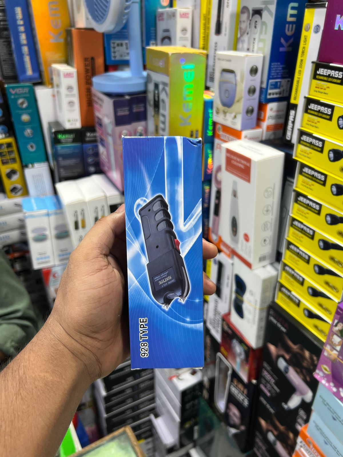 980,000 Volt-Stun Gun (928 Type) with Flashlight⚡💥_img_7