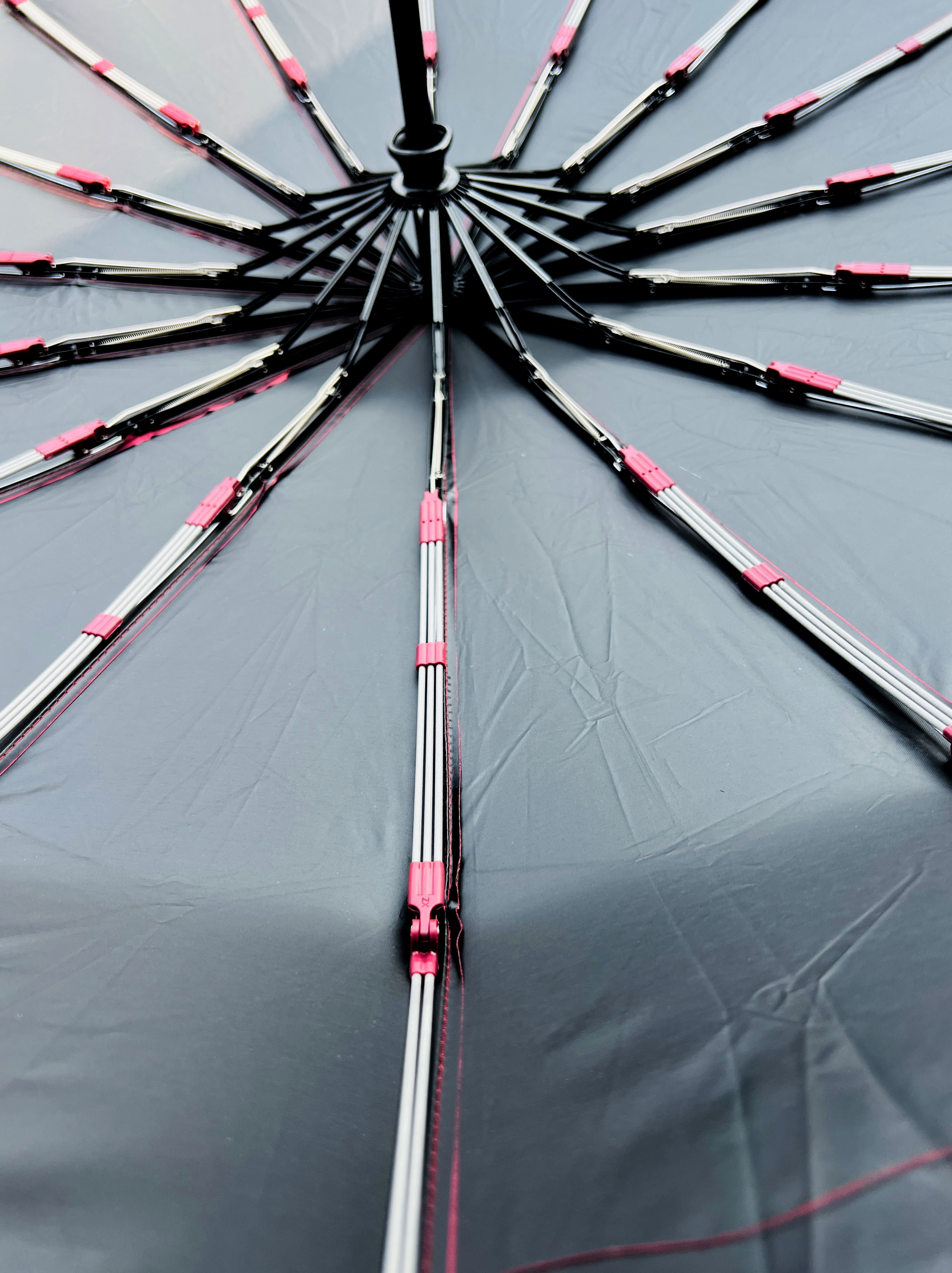 Maroon Color_BMW Premium 16 Sticks Umbrella__(3+2 Ribs/80 Ribs)__(Auto on/off)_img_4