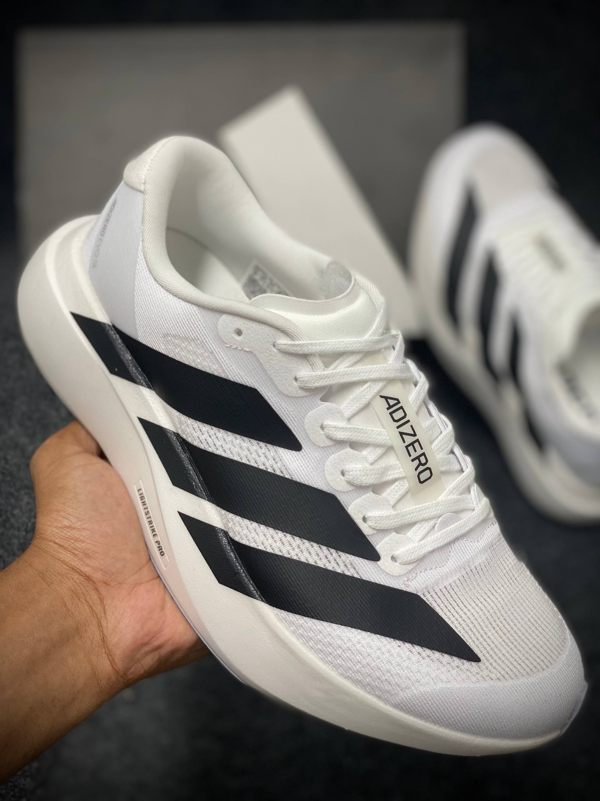 Adidas Adizero EVO SL" (white and black)" (1:1) thumbnail 2