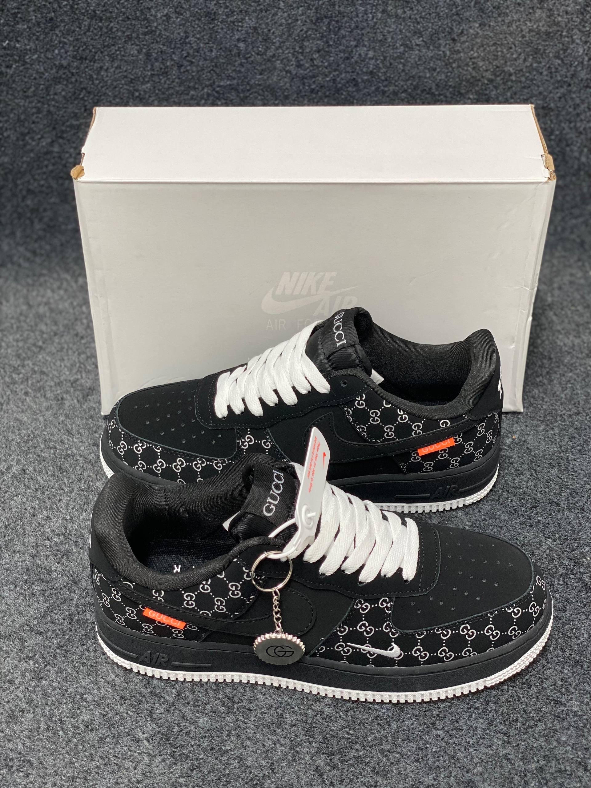 Gucci x Nike Air Force 1 Low 'Black Monogram' (1:1)
