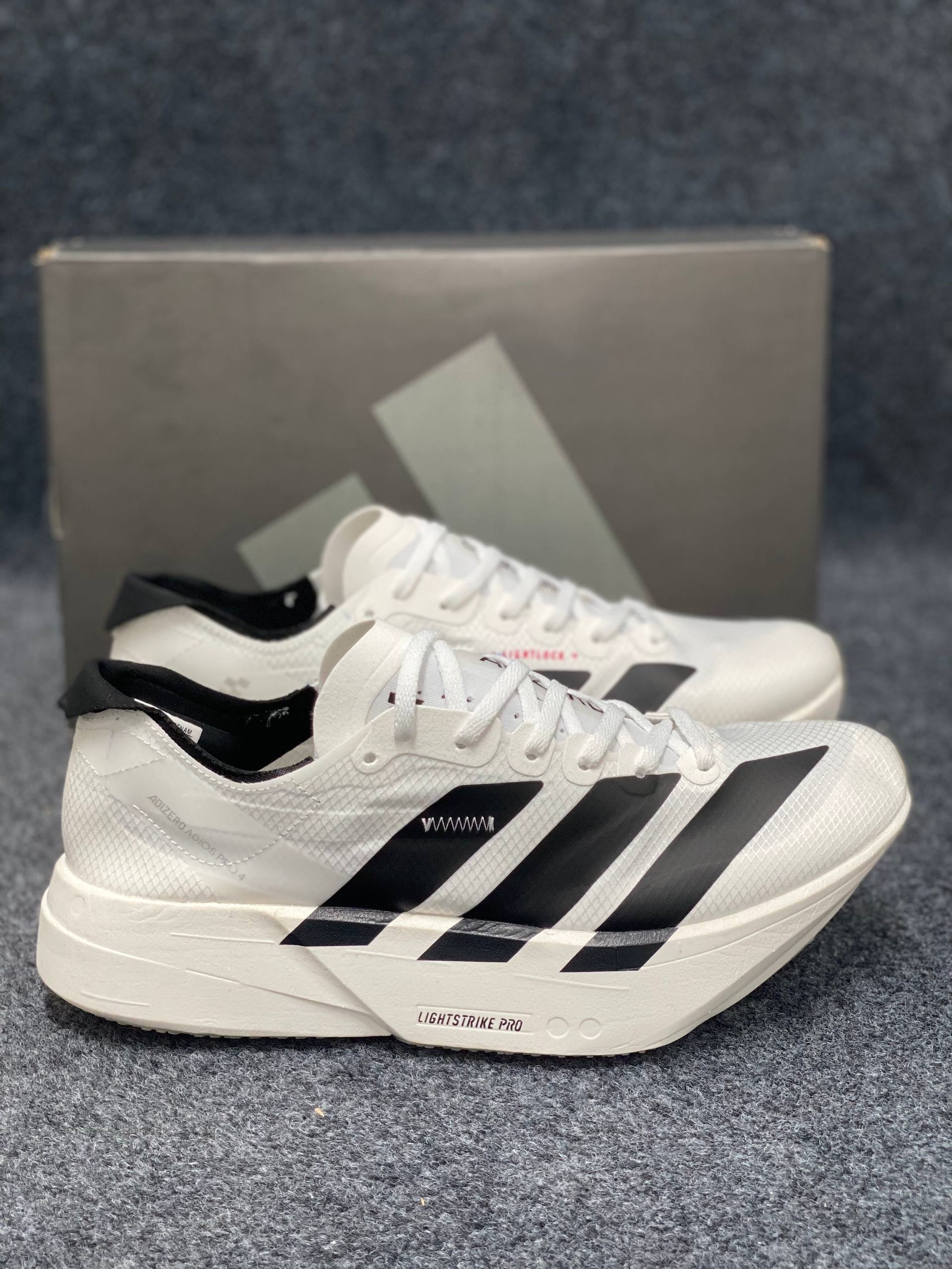 Adidas Adizero Adios Pro Evo 1 : "white and black" (1:1) thumbnail 8