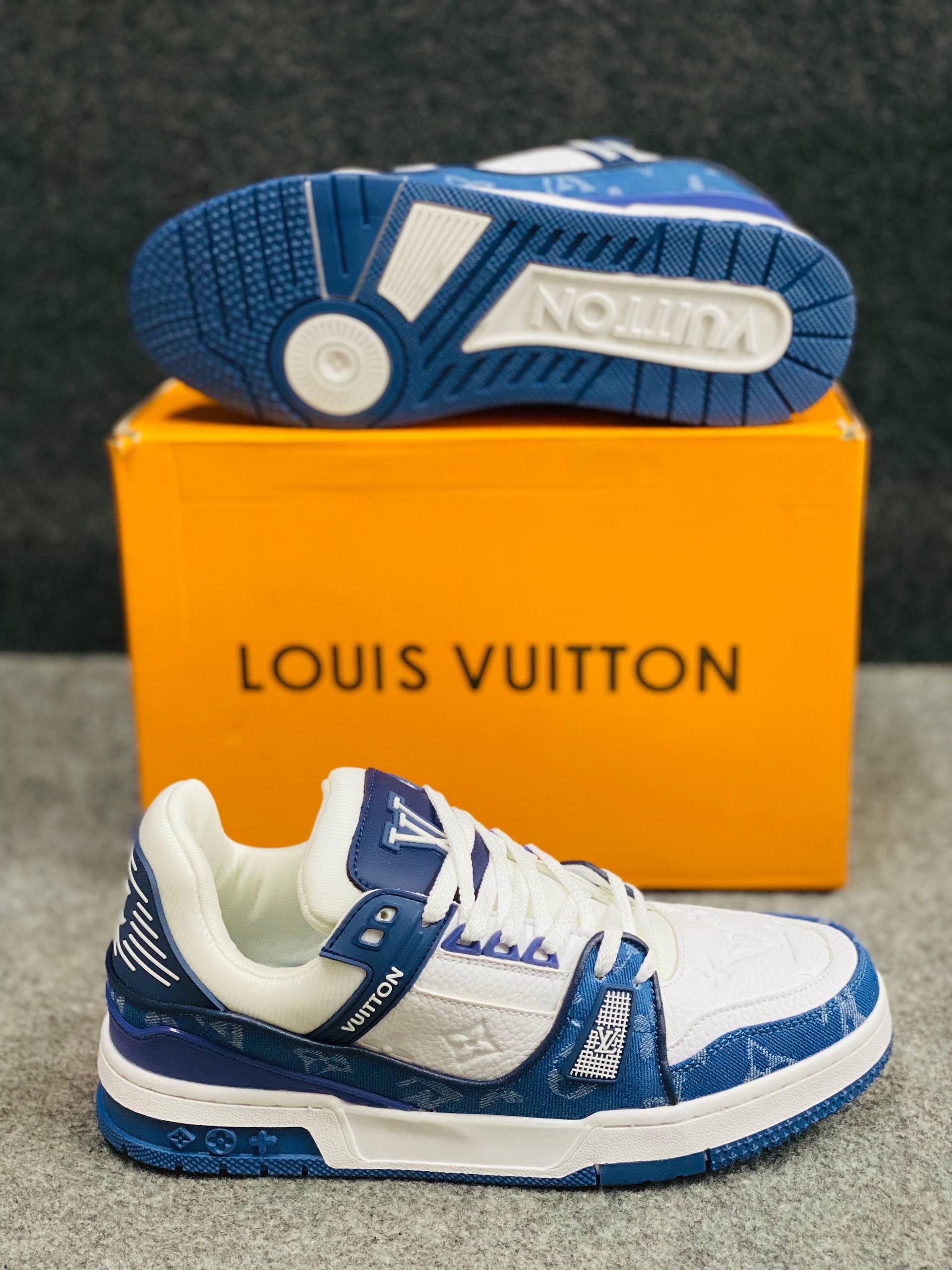 LV Trainer: Blue Monogram Denim (1:1) thumbnail 7