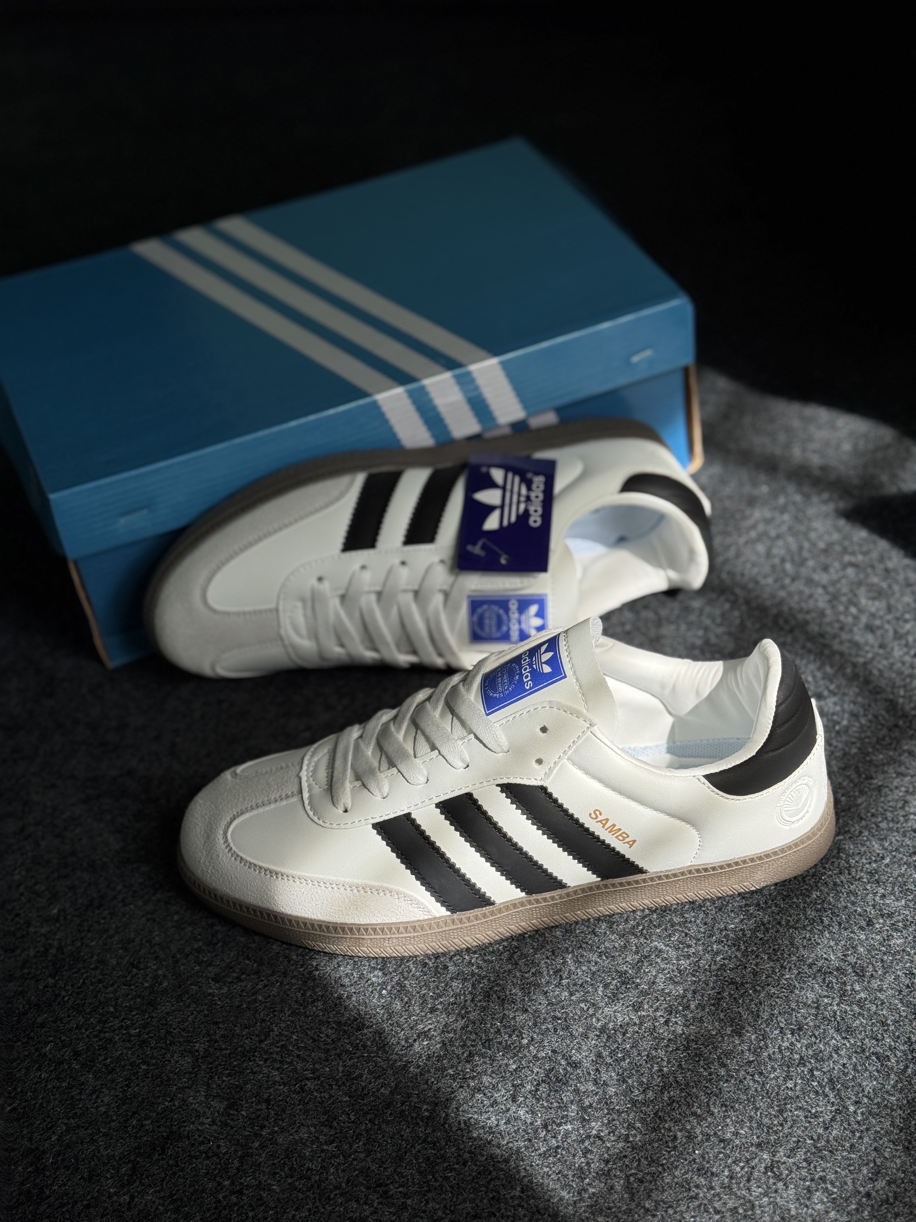 Adidas Samba OG: "White&Black" (OEM)