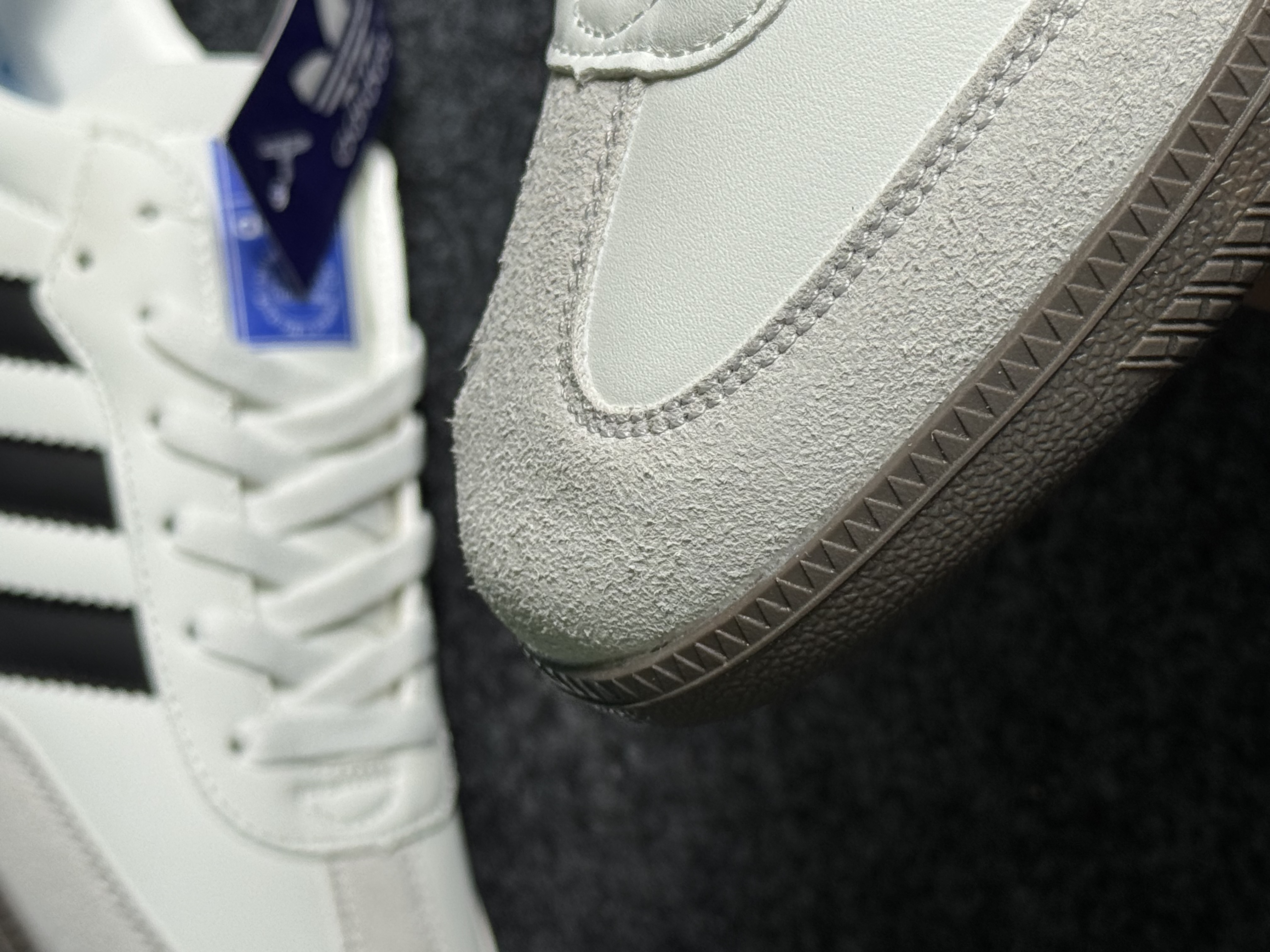 Adidas Samba OG: "White&Black" (OEM) thumbnail 6