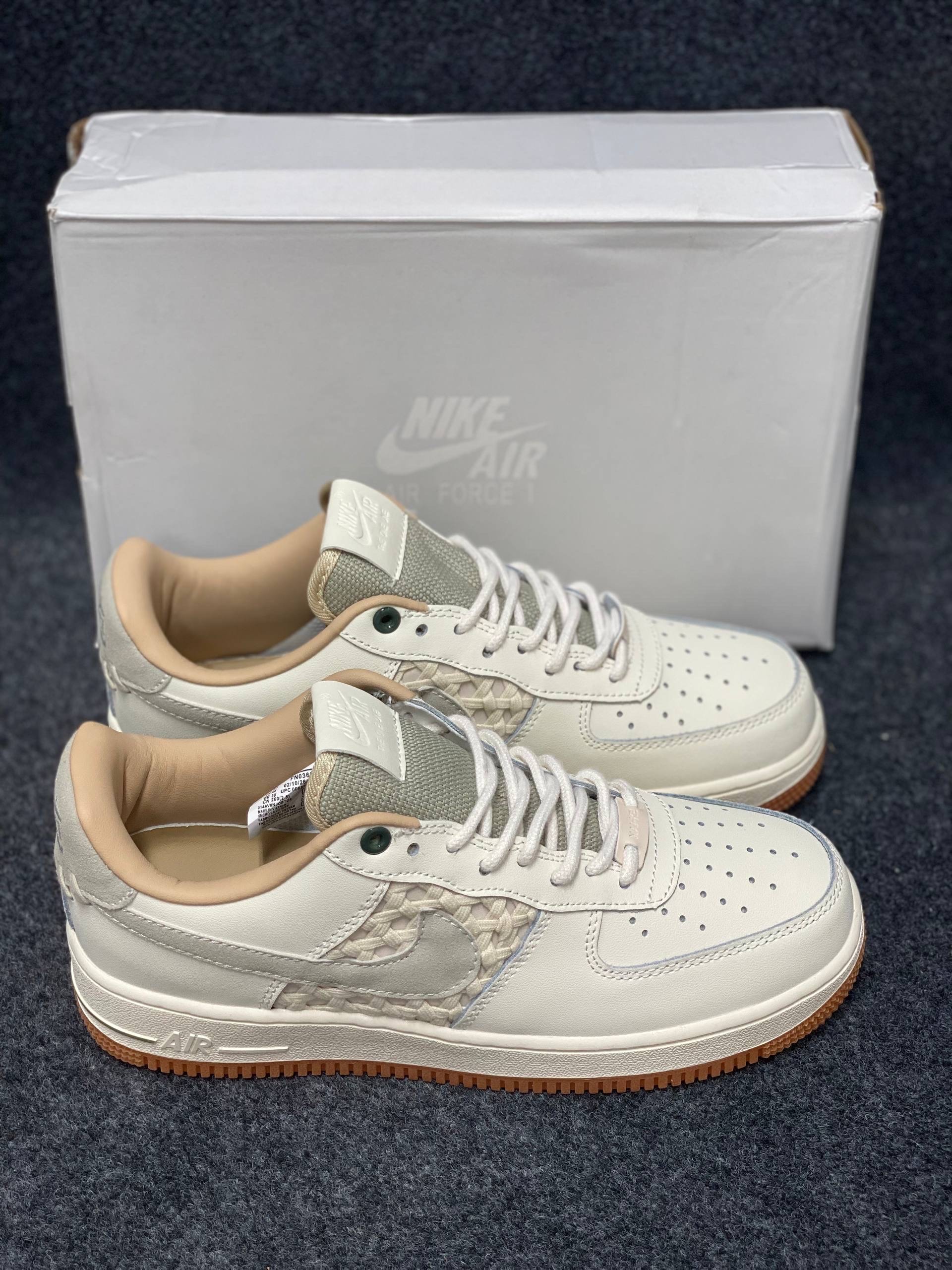 Air Force 1 Low: " Bamboo Weave" (1:1) thumbnail 5