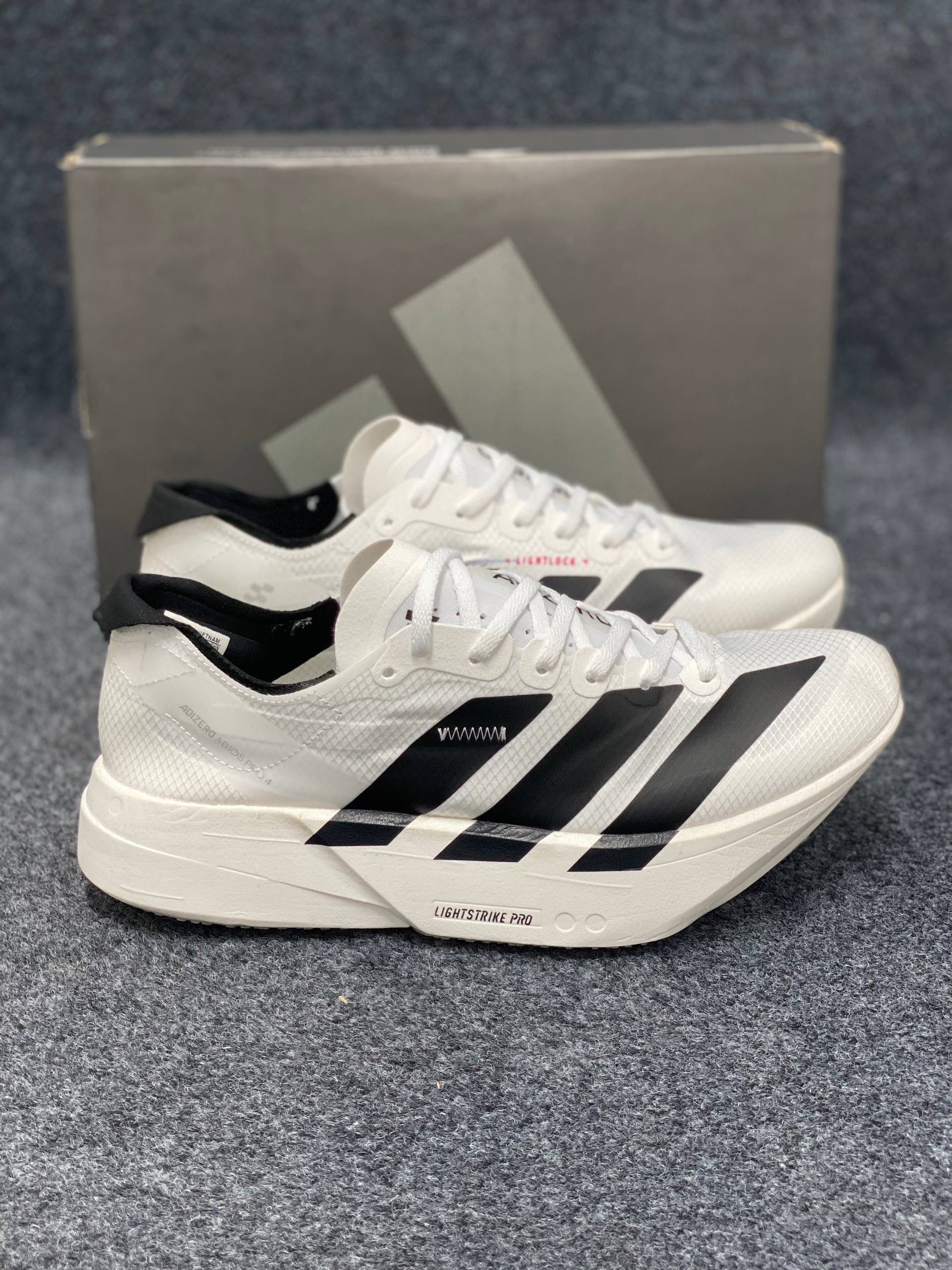 Adidas Adizero Adios Pro Evo 1 : "white and black" (1:1) thumbnail 7