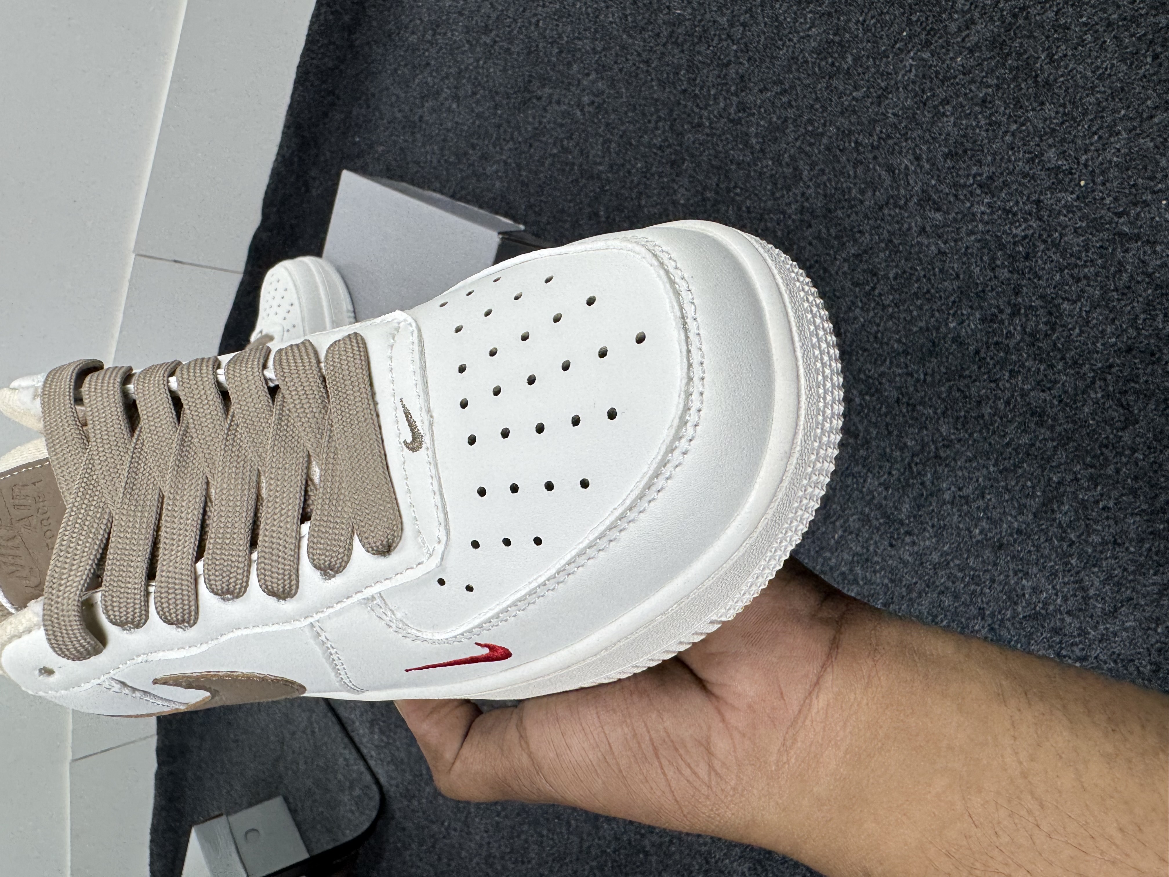 Nike Air Force 1 low: "Milk Coffee" (1:1) thumbnail 4
