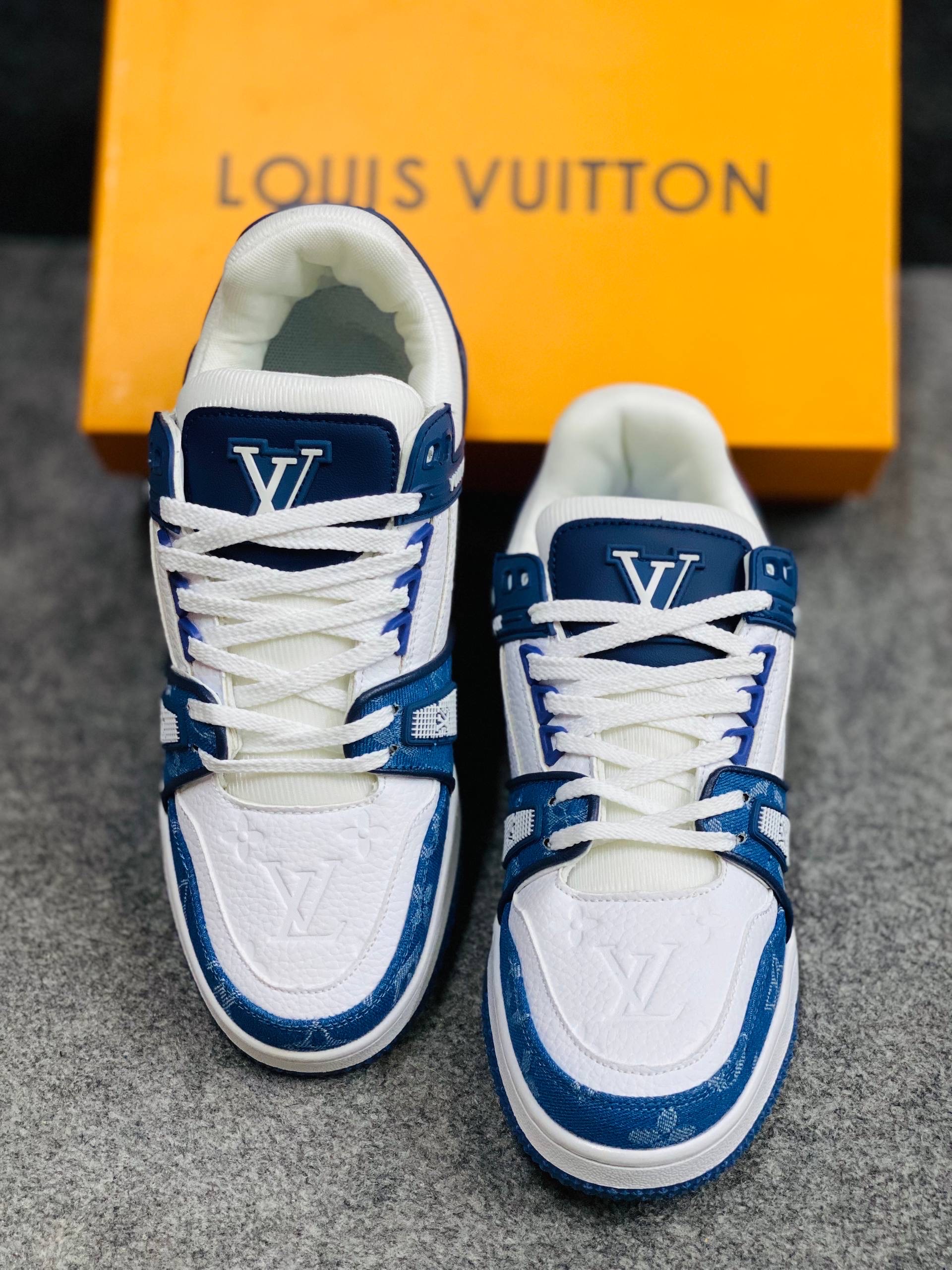 LV Trainer: Blue Monogram Denim (1:1) thumbnail 8