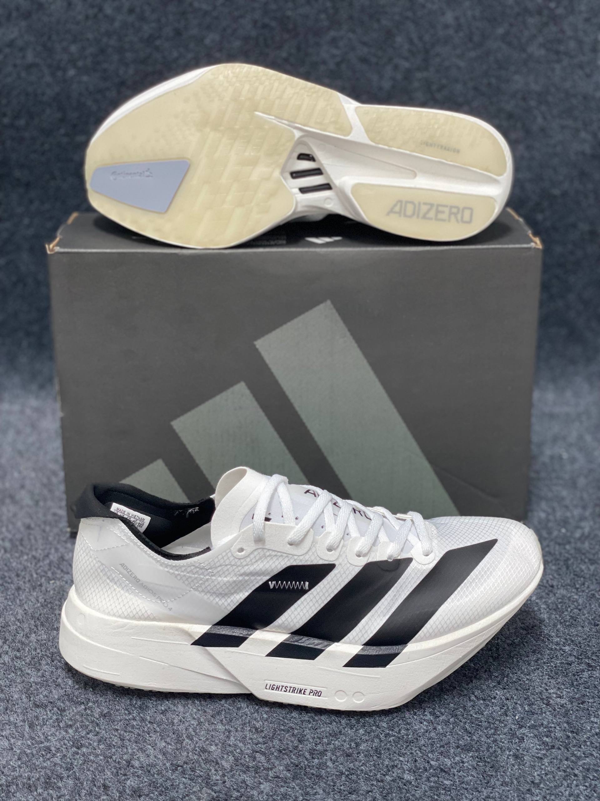 Adidas Adizero Adios Pro Evo 1 : "white and black" (1:1) thumbnail 3