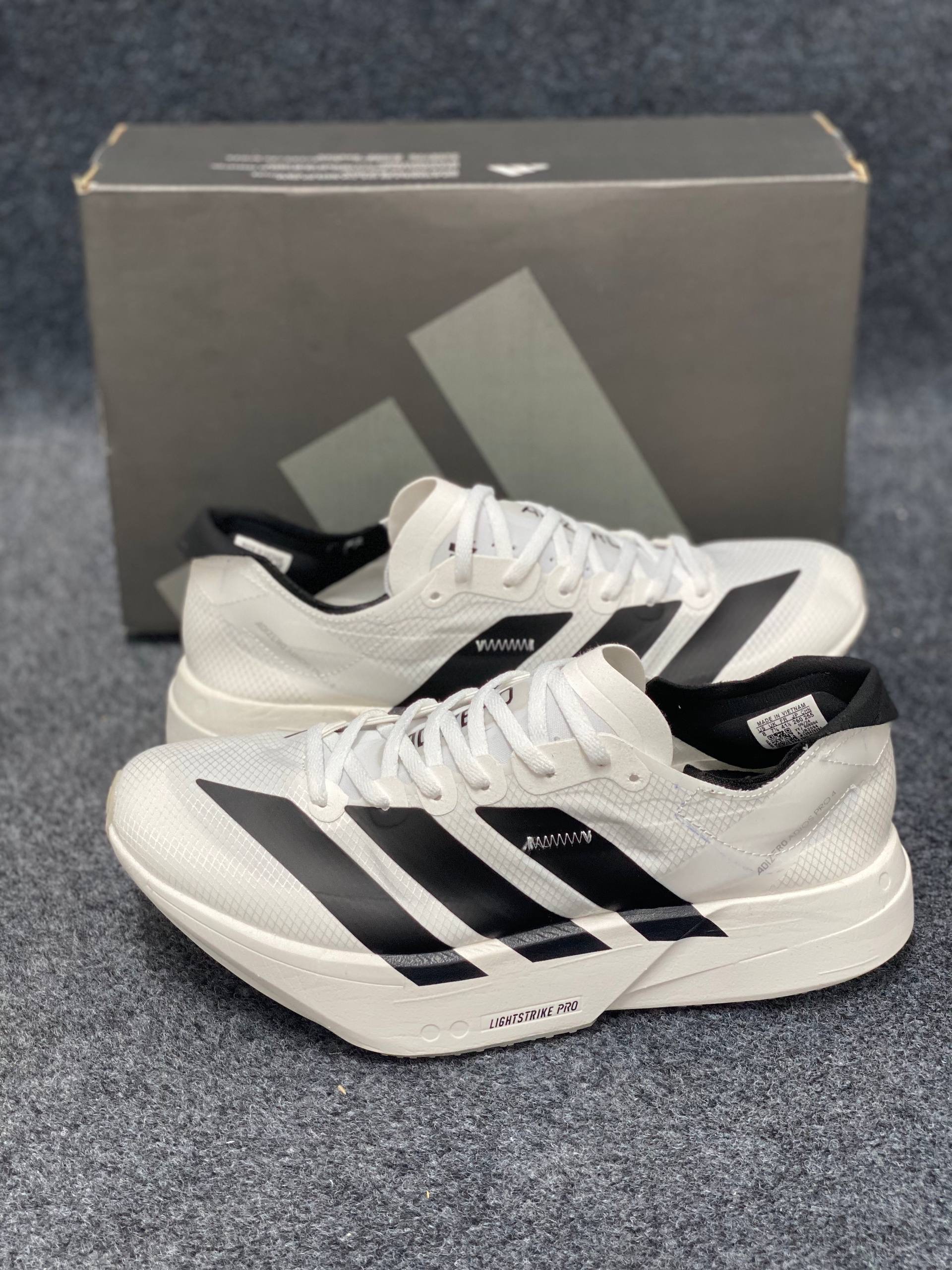 Adidas Adizero Adios Pro Evo 1 : "white and black" (1:1) thumbnail 6