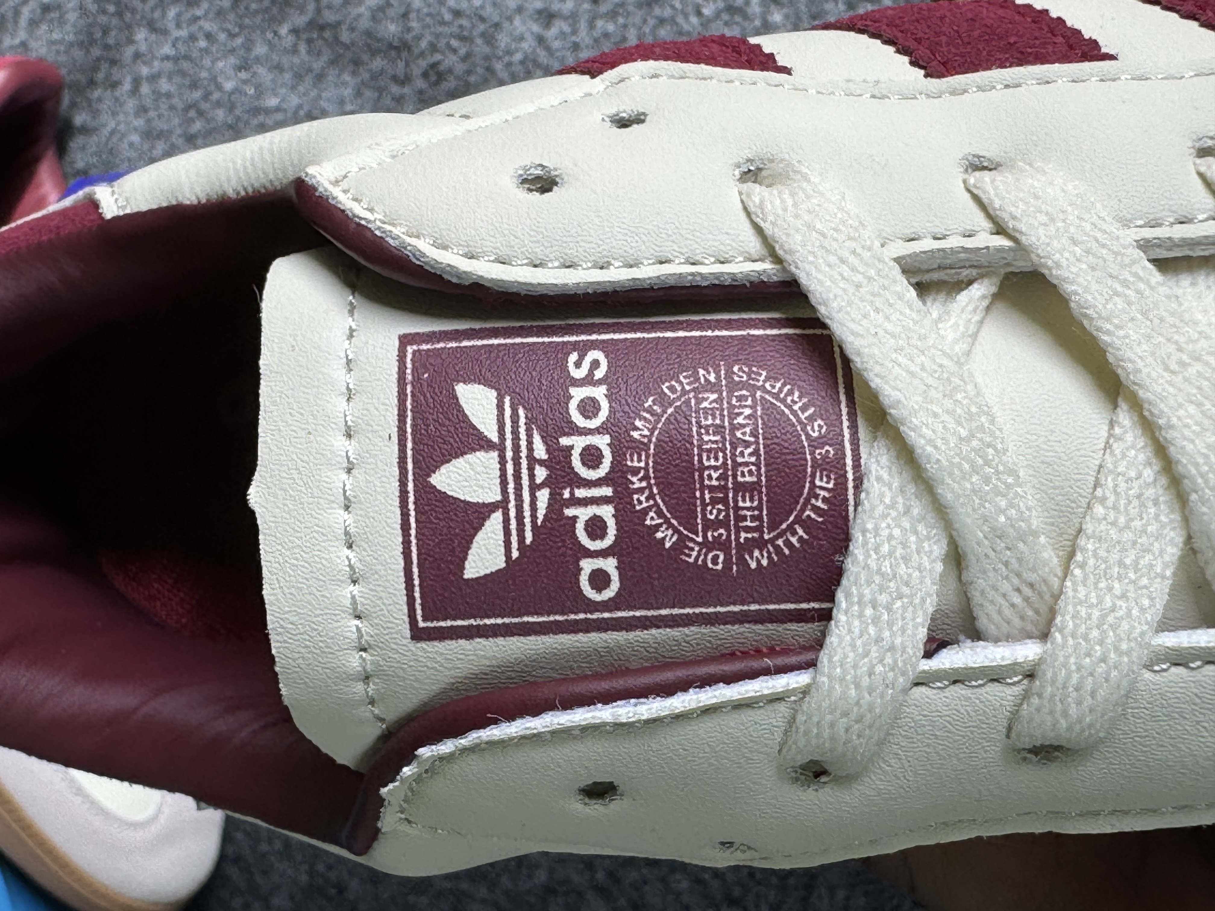 Adidas Samba OG: "White and Maroon" (OEM) thumbnail 9