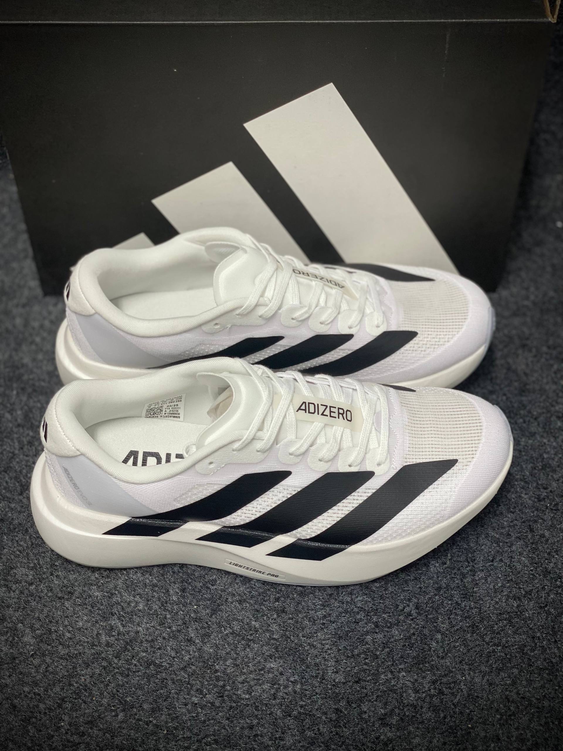 Adidas Adizero EVO SL" (white and black)" (1:1) thumbnail 4