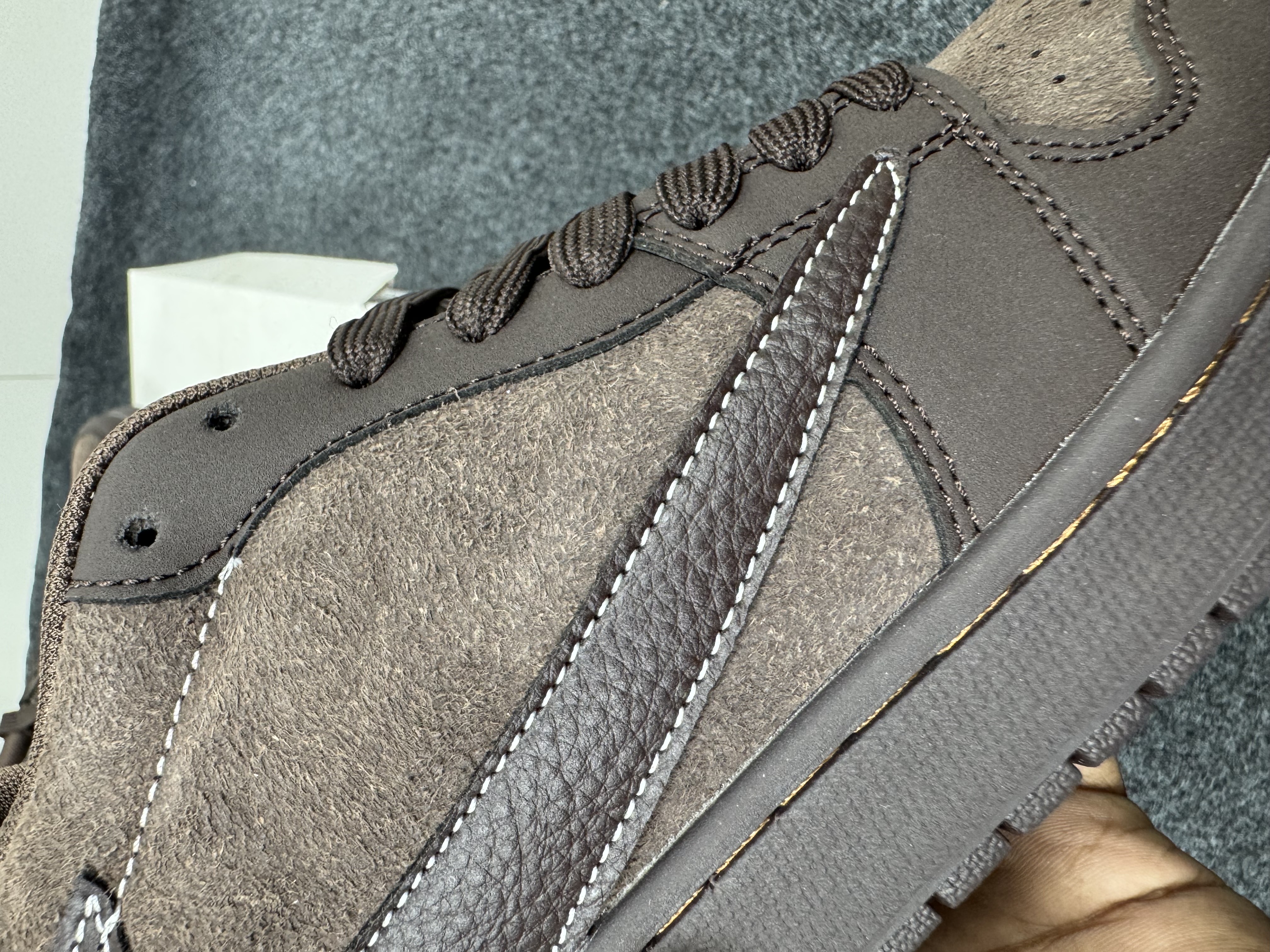Air Jordan 1 Low OG SP "Velvet Brown" (1:1) thumbnail 5