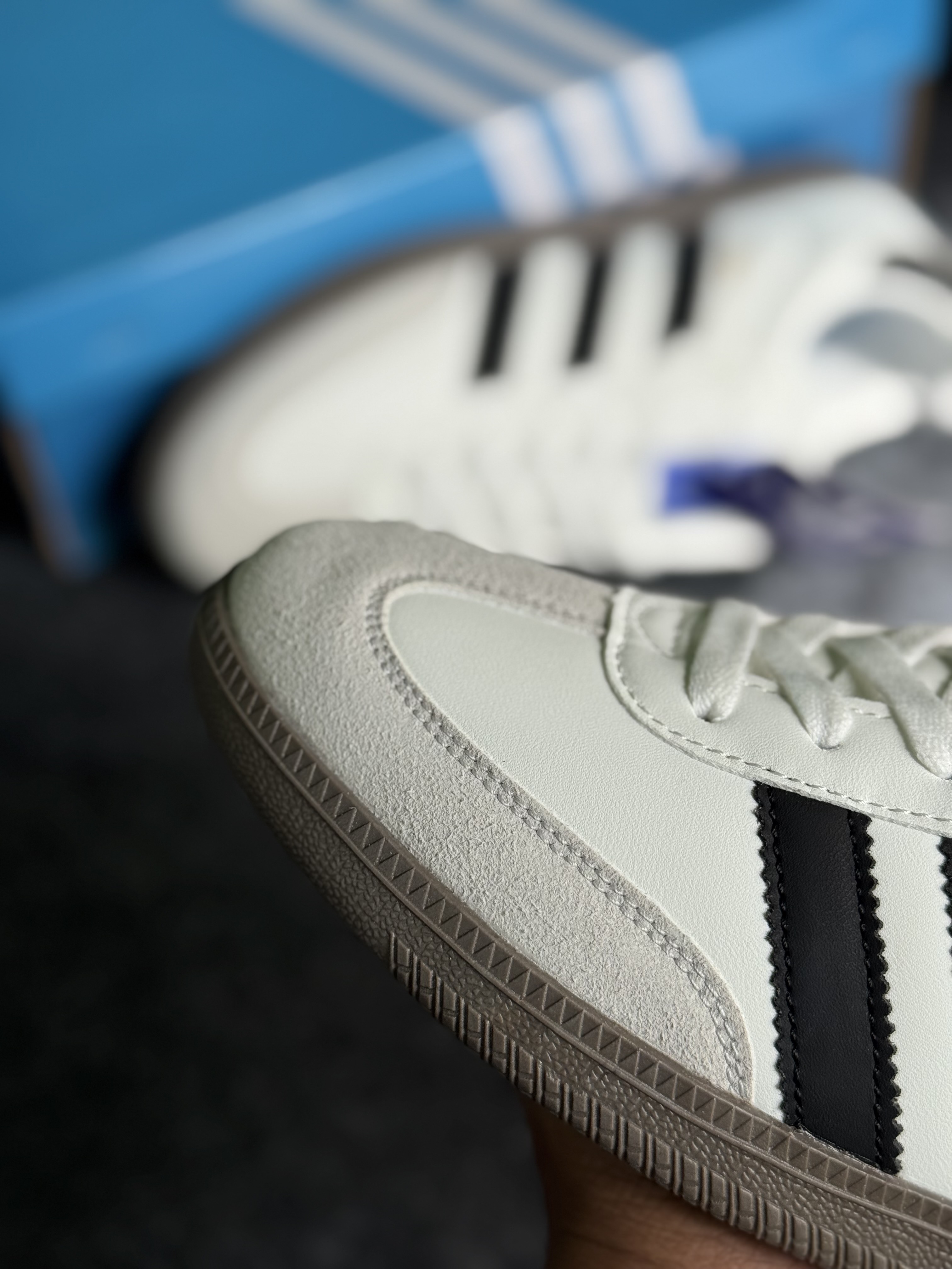 Adidas Samba OG: "White&Black" (OEM) thumbnail 5