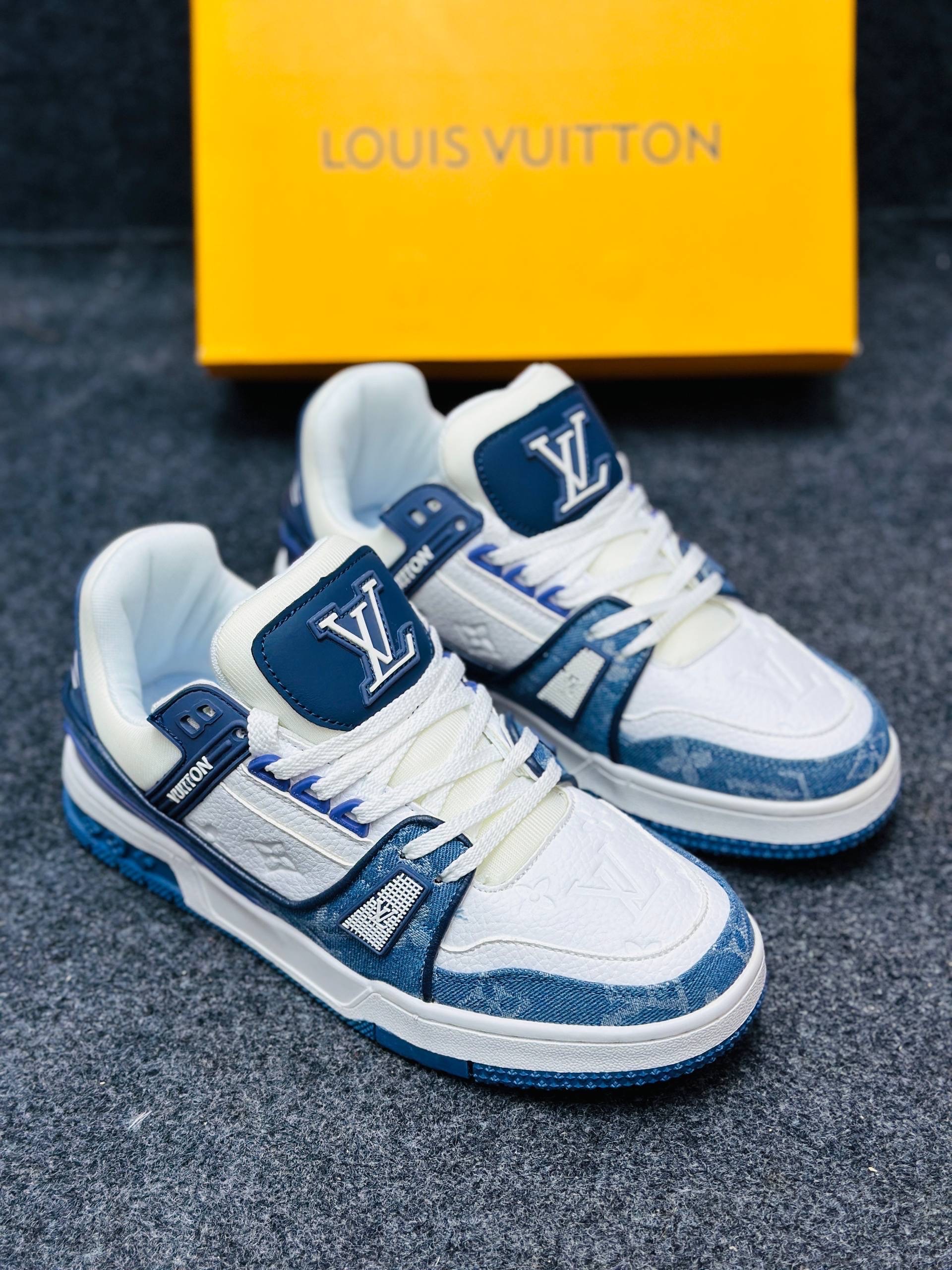 LV Trainer: Blue Monogram Denim (1:1)