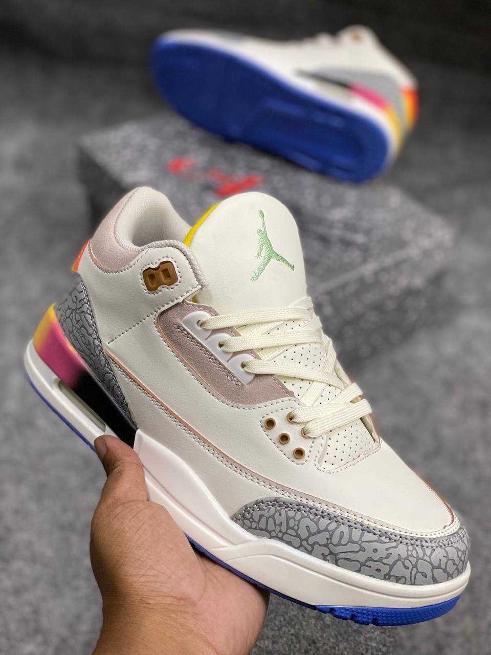 J. Balvin x Air Jordan 3 Retro SP 'Medellín Sunset' thumbnail 2
