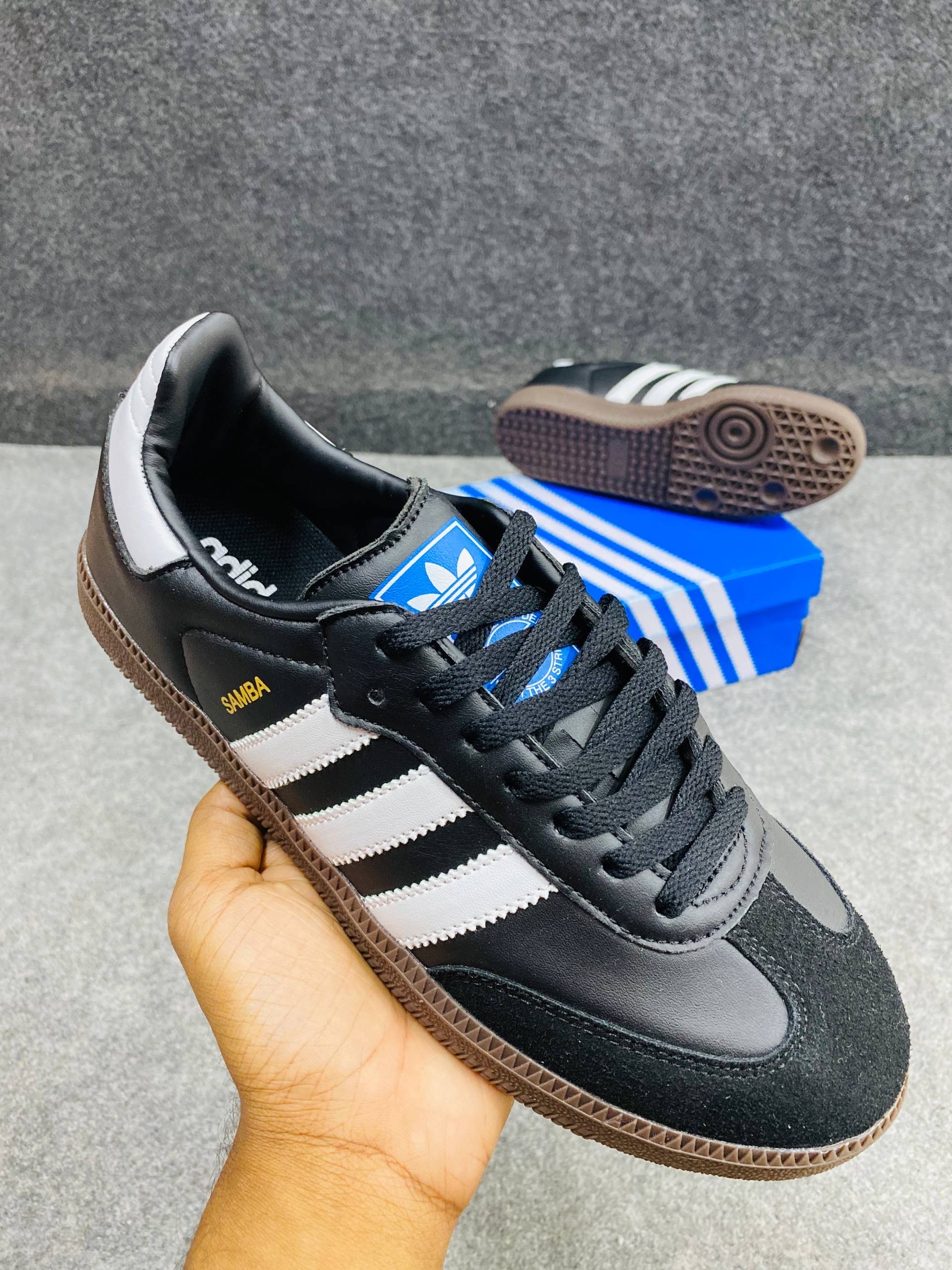 Adidas Samba OG: "Black&White" (1:1) thumbnail 5