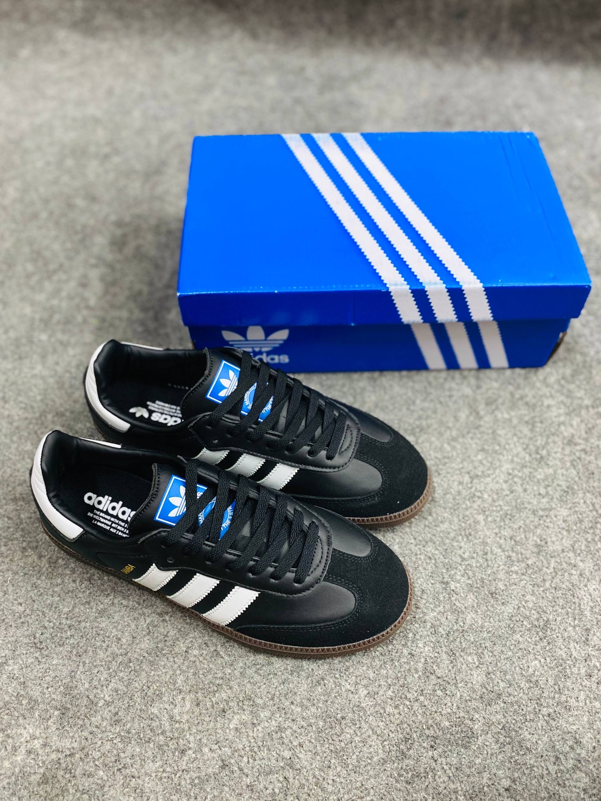 Adidas Samba OG: "Black&White" (1:1) thumbnail 3