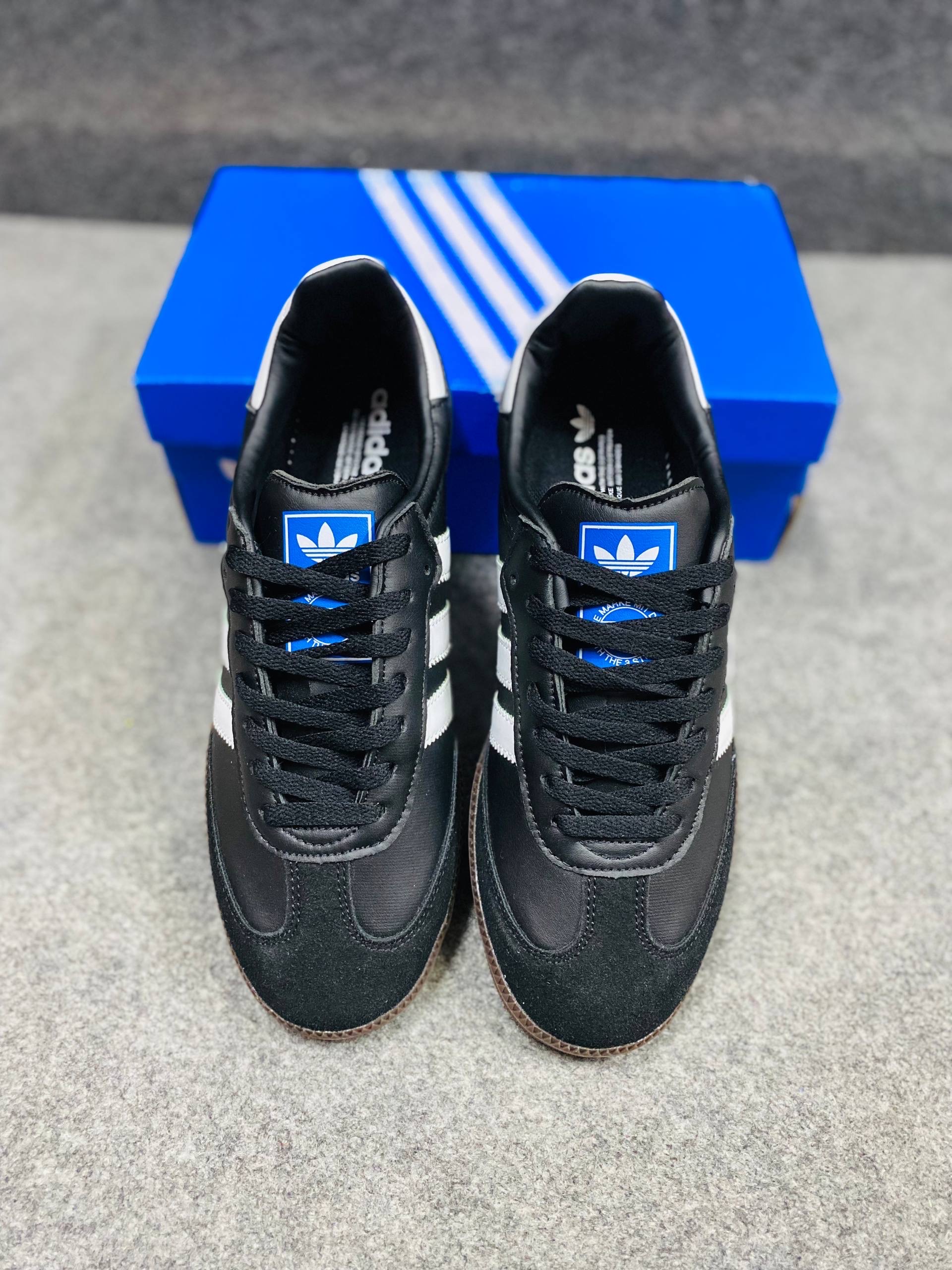 Adidas Samba OG: "Black&White" (1:1) thumbnail 7