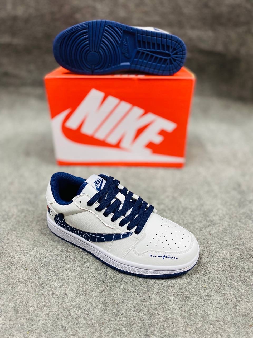 Travis Scott X Jordan 1: "Fragment Design" "Champion" (1:1) thumbnail 2