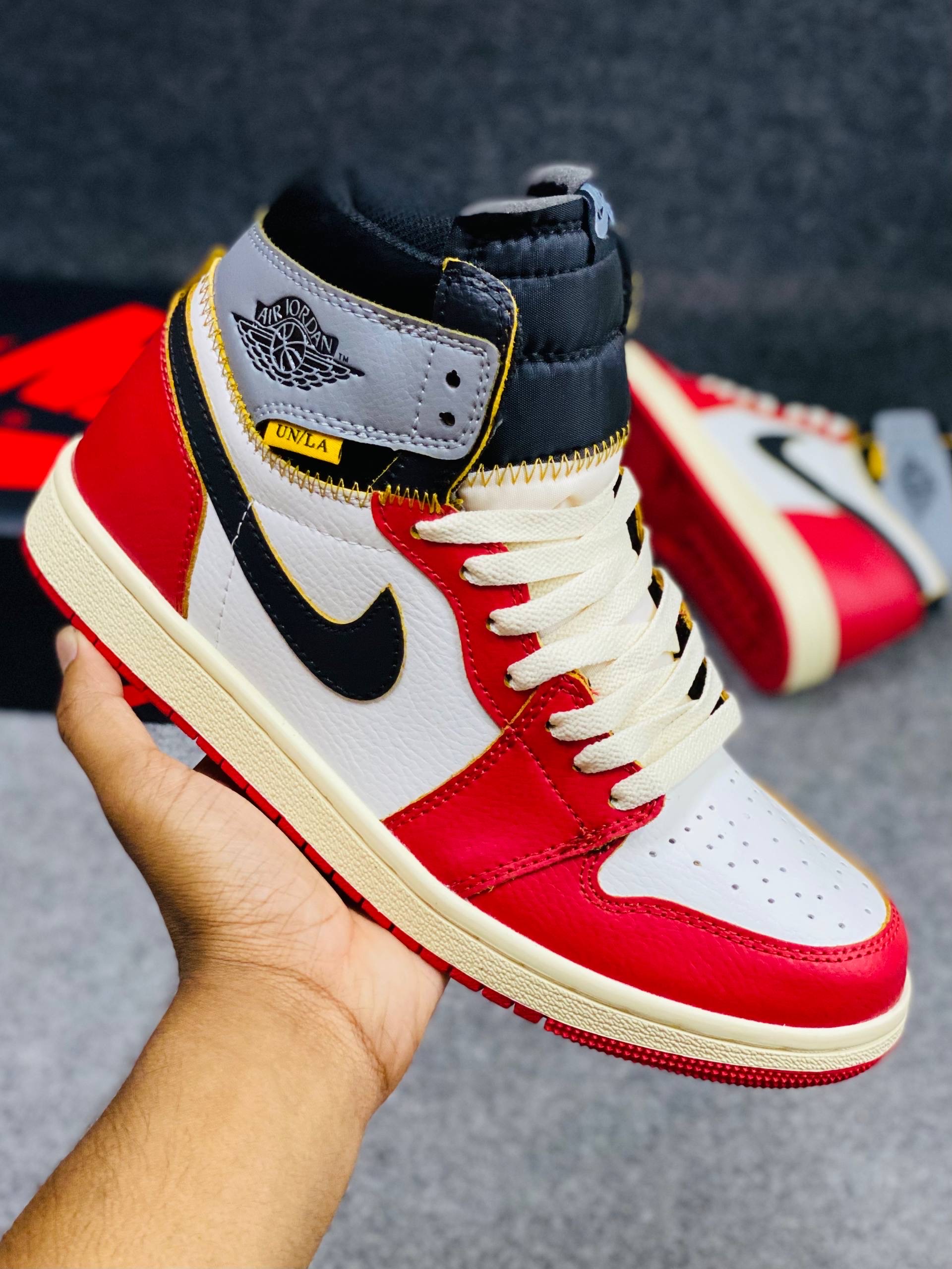 Union LA x Air Jordan 1 High OG "Chicago/Shadow" (1:1) thumbnail 3