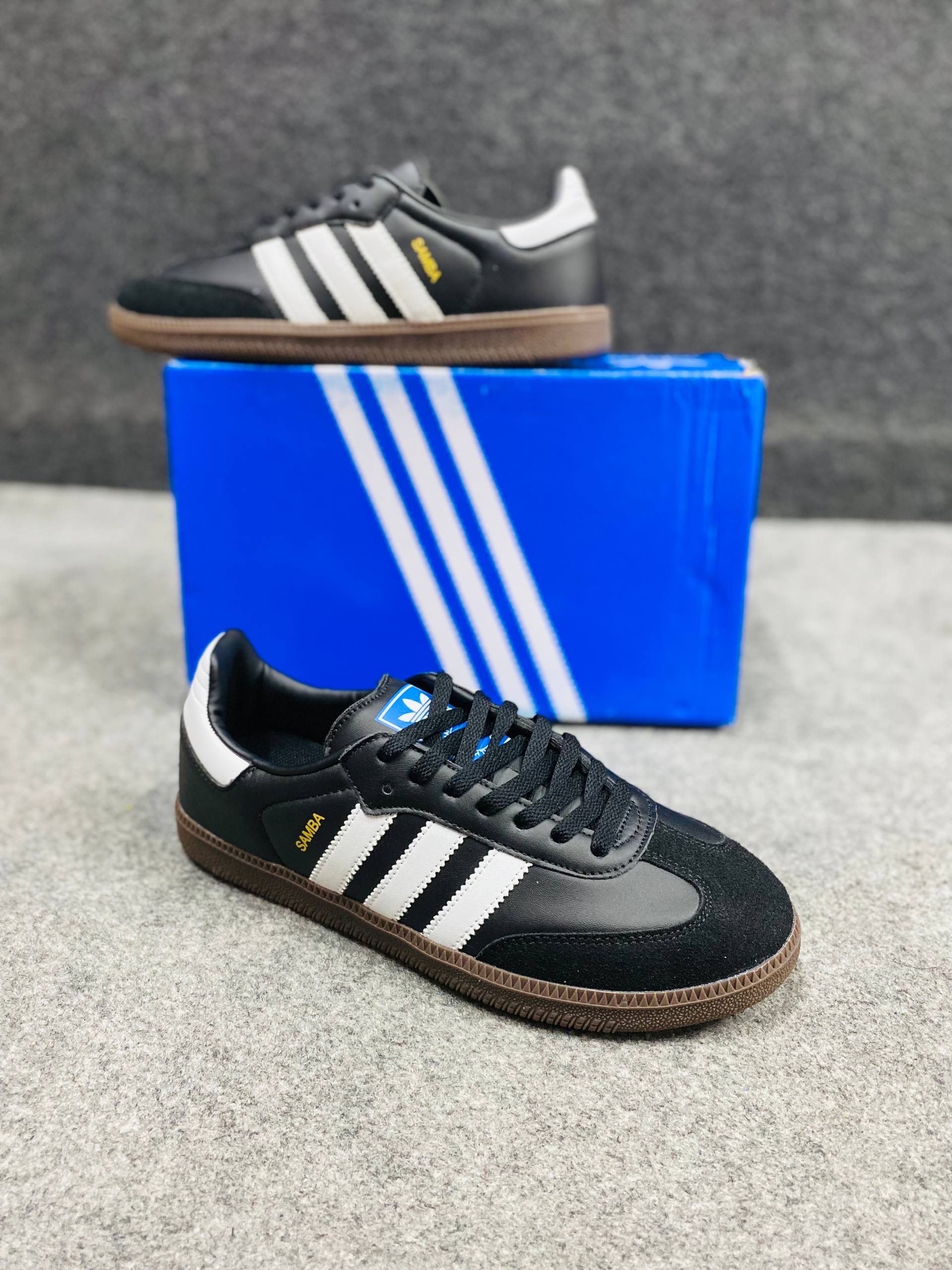 Adidas Samba OG: "Black&White" (1:1) thumbnail 2