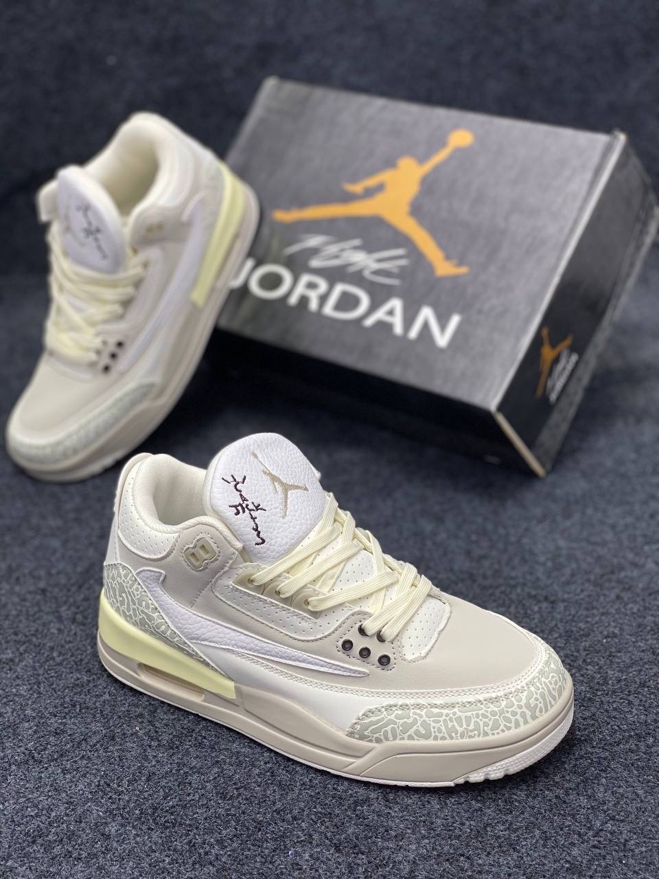 Nike Air Jordan 3 Retro :Travis Scott "Sail"