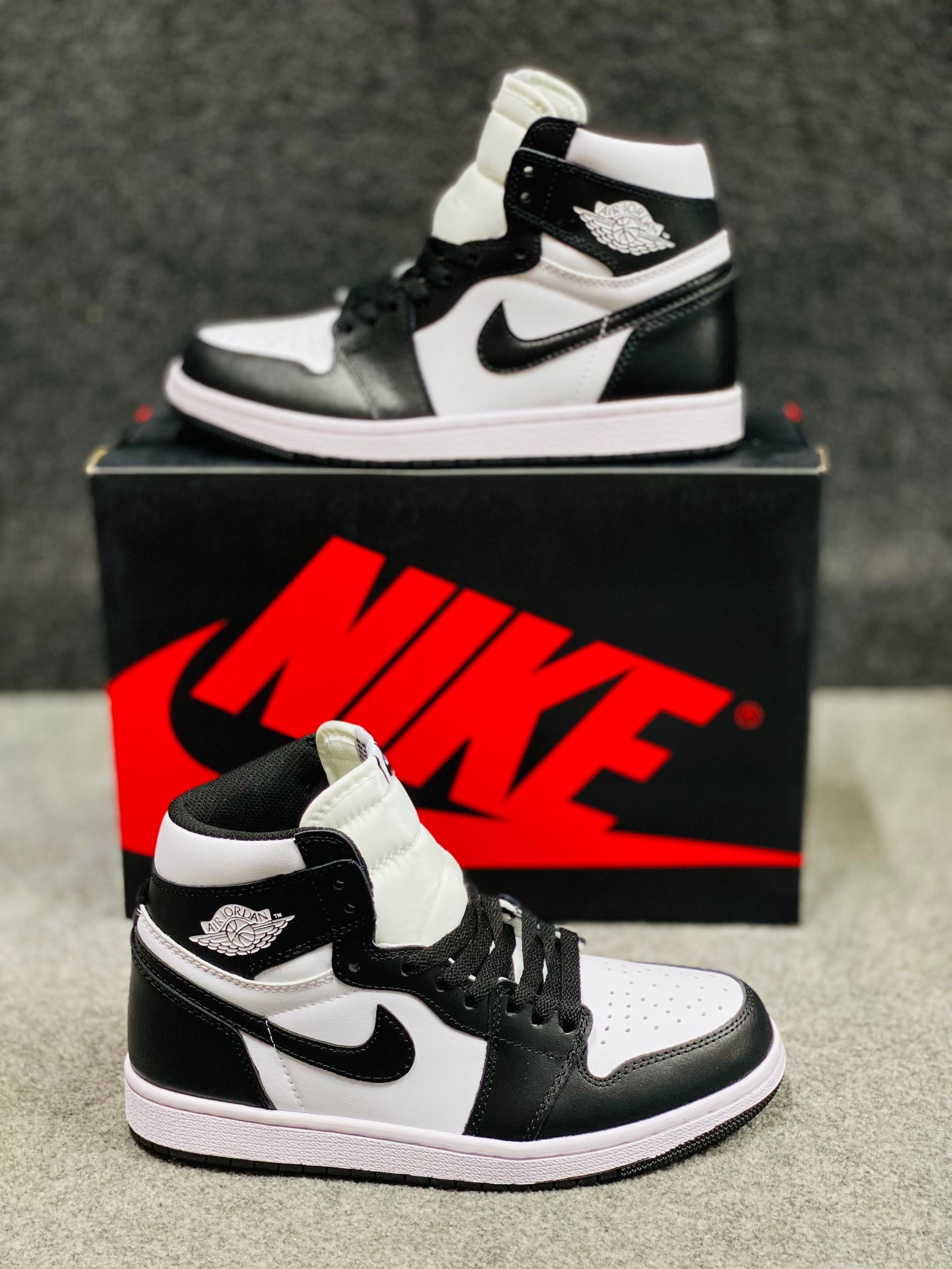 Air Jordan 1 Retro High "Panda"/"Black Toe" (1:1) thumbnail 7