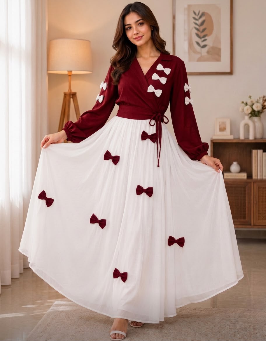 Stylish Tops and Skirt Set_img_2