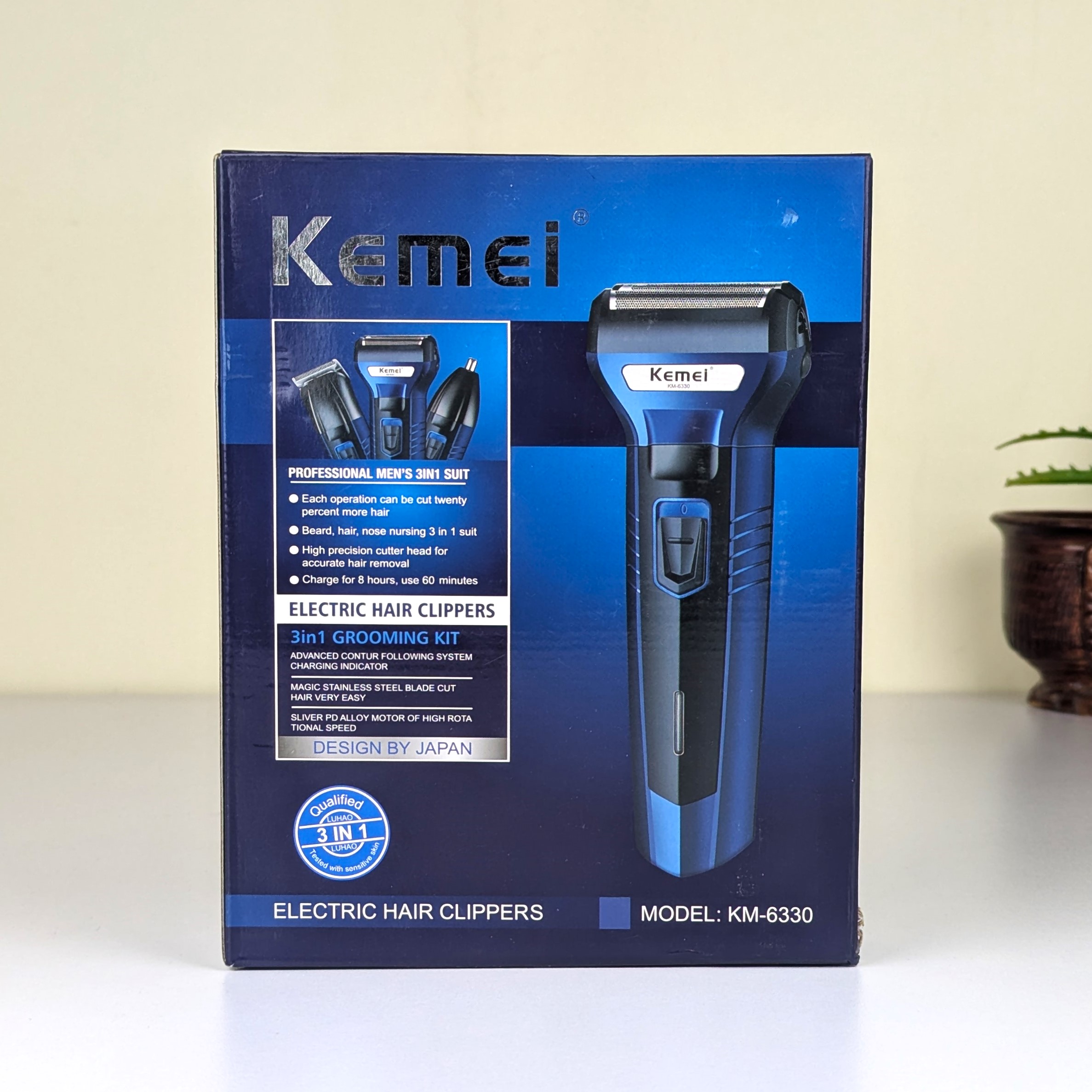 Kemei KM-6330 3-in-1 Grooming Kit_img_3