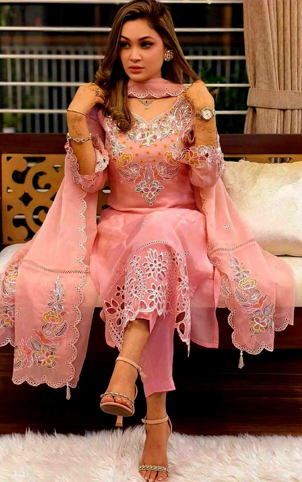 Premium Embroidery Four Piece