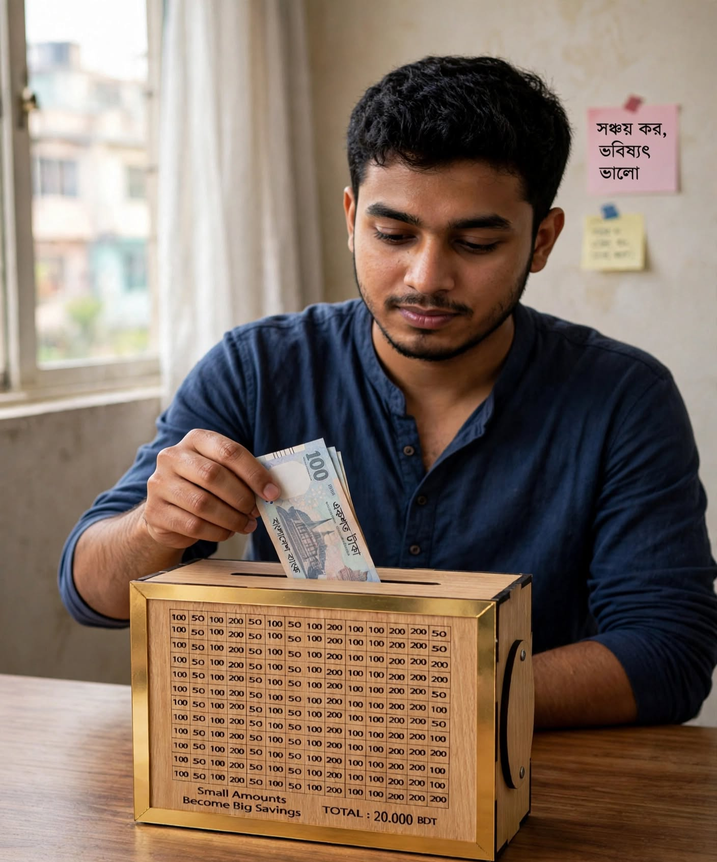 Wooden Money Saving Box (Piggy Bank)_img_1