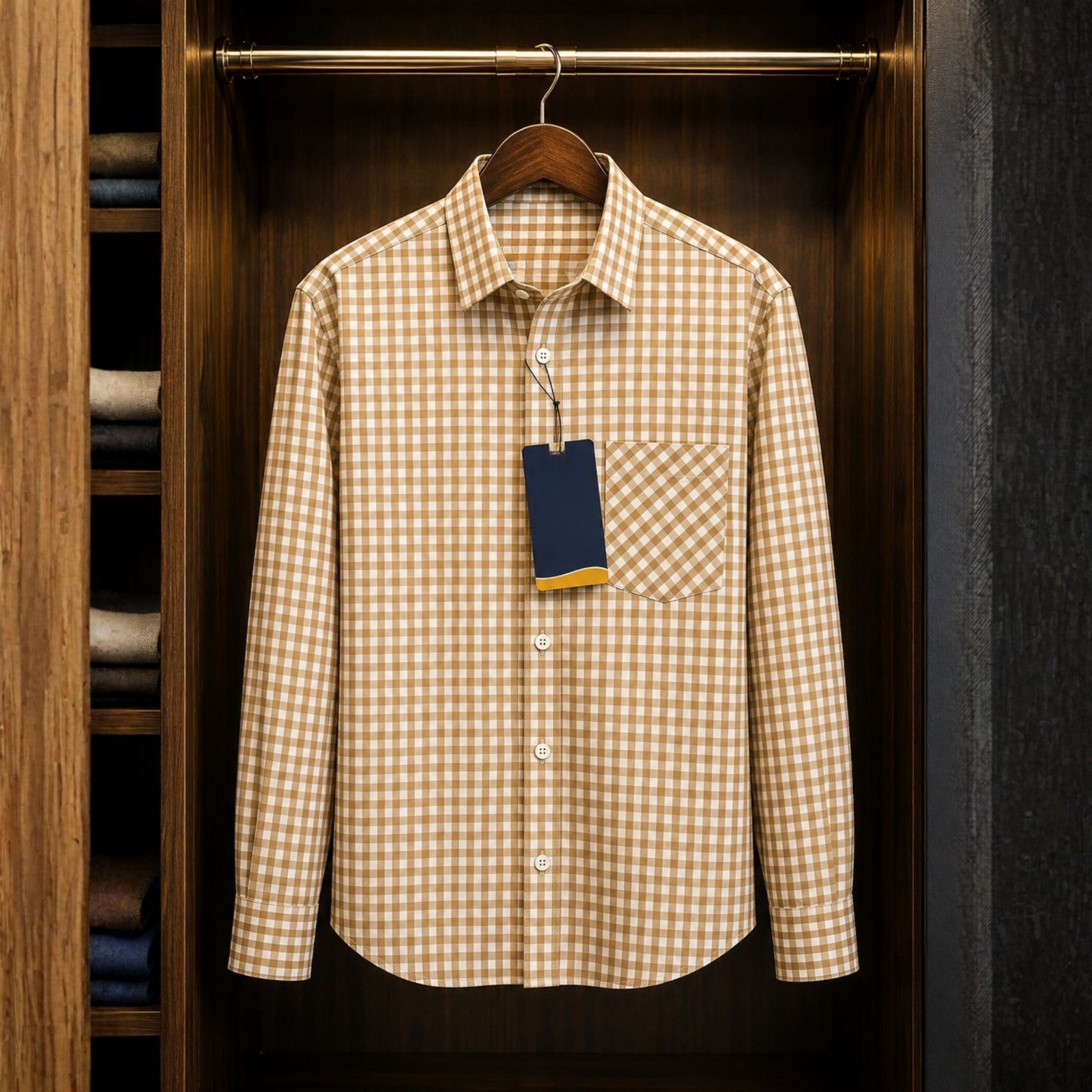 Formal Official Cotton Check Shirt_img_4