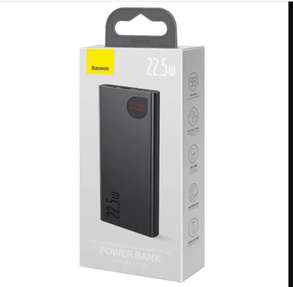 Baseus Adaman Metal 22.5w power Bank 10000mAh/3.7V 74wh