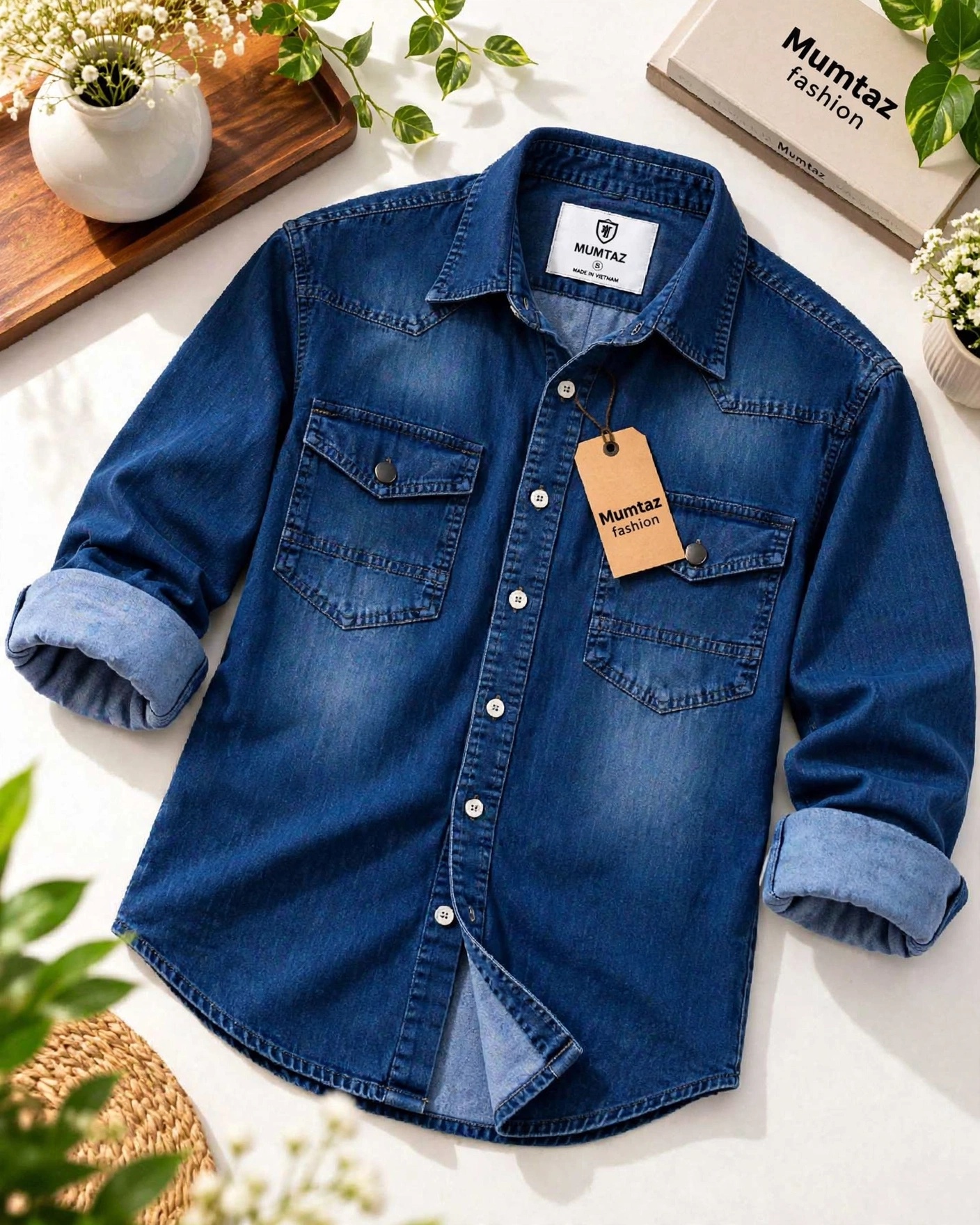 Premium Trendy Denim Shirt
