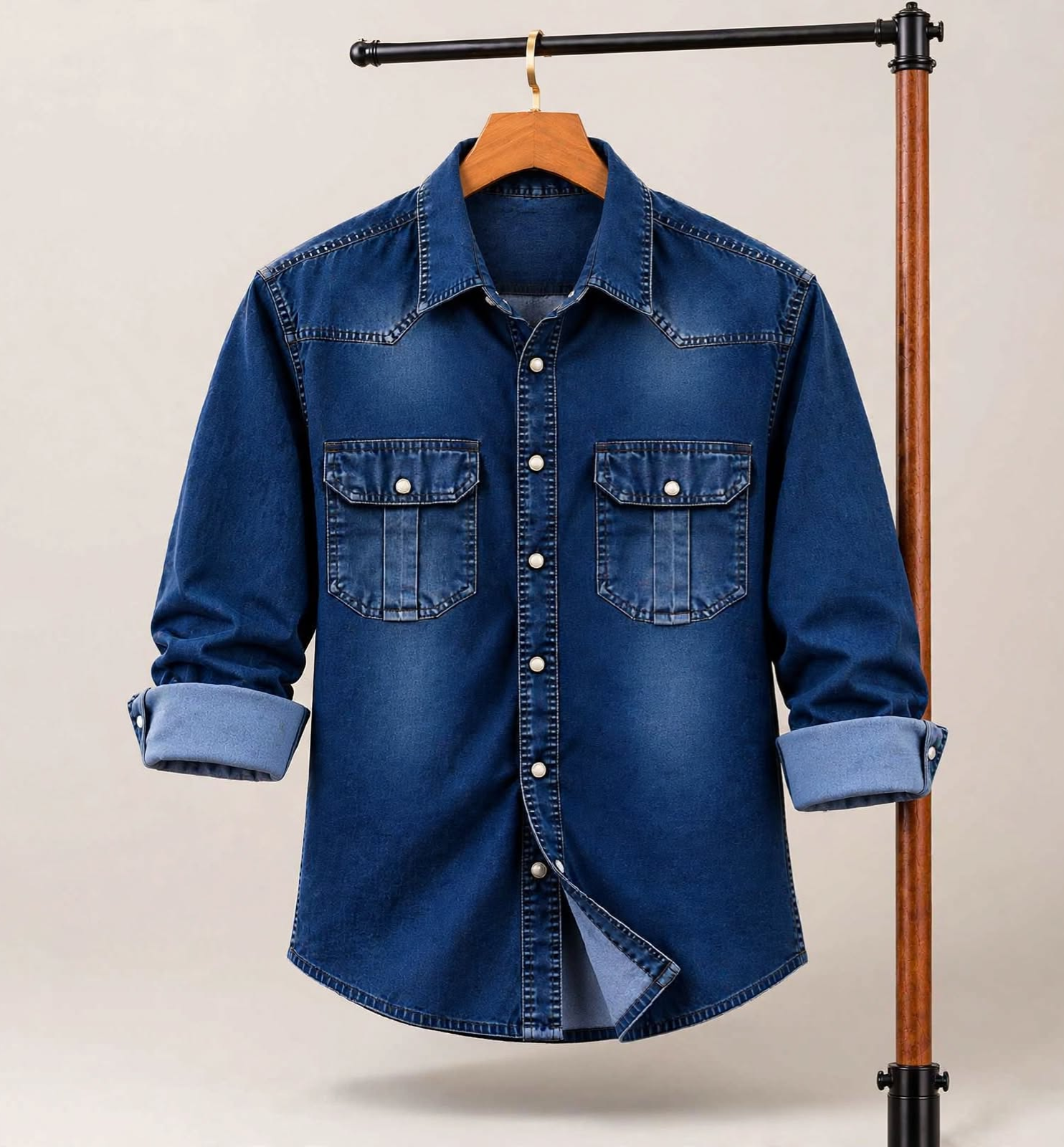 Premium Trendy Denim Shirt