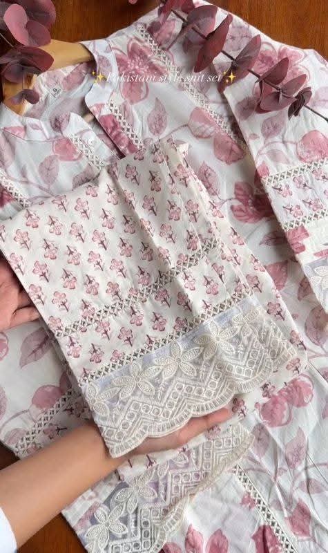 Cotton Embroidery Three Piece_img_5