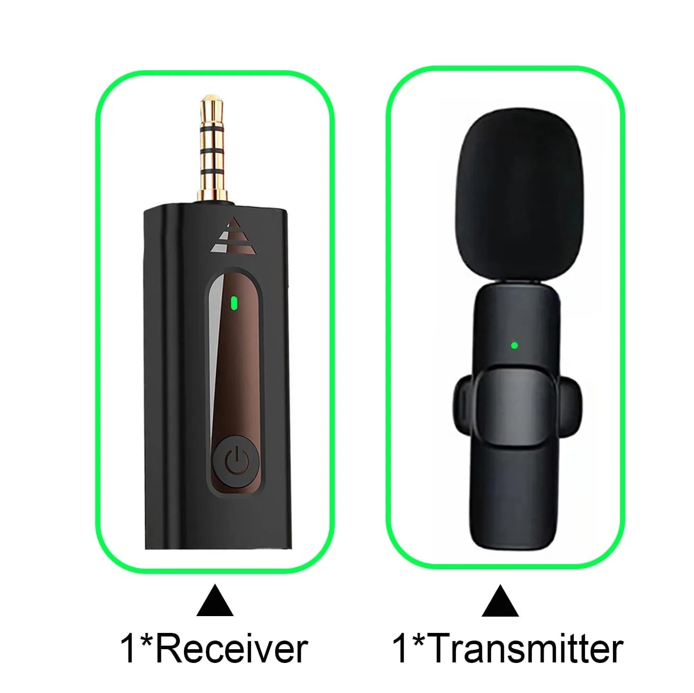 K35 Wireless Microphone is perfect for live shows, vlogging, and making short videos. It’s also great for recording lectures, interviews, and more!