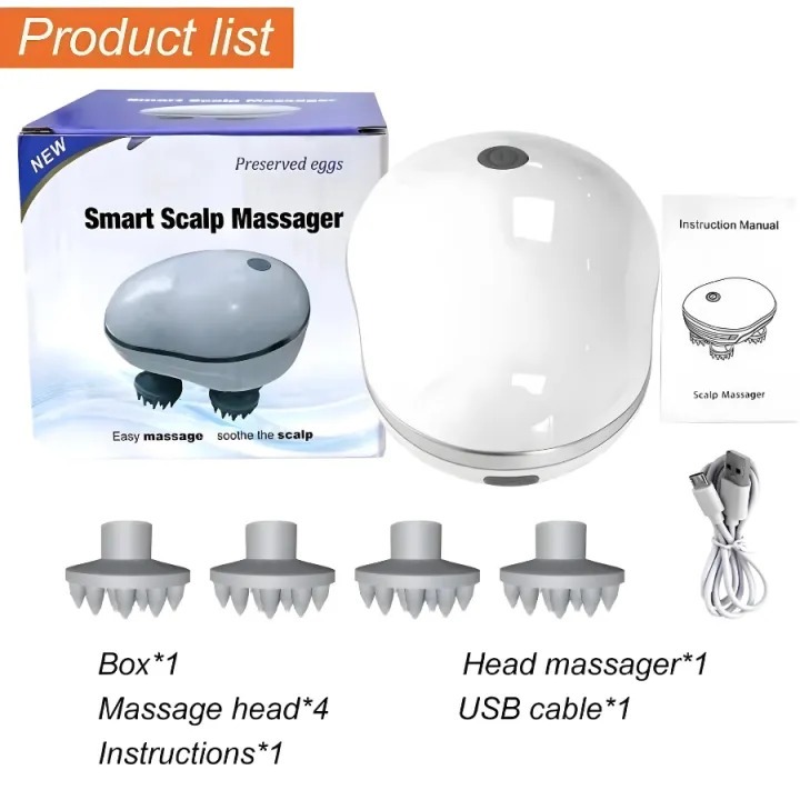 স্মার্ট স্ক্যাল্প অ্যান্ড বডি ম্যাসাজার (Smart Scalp Massager)