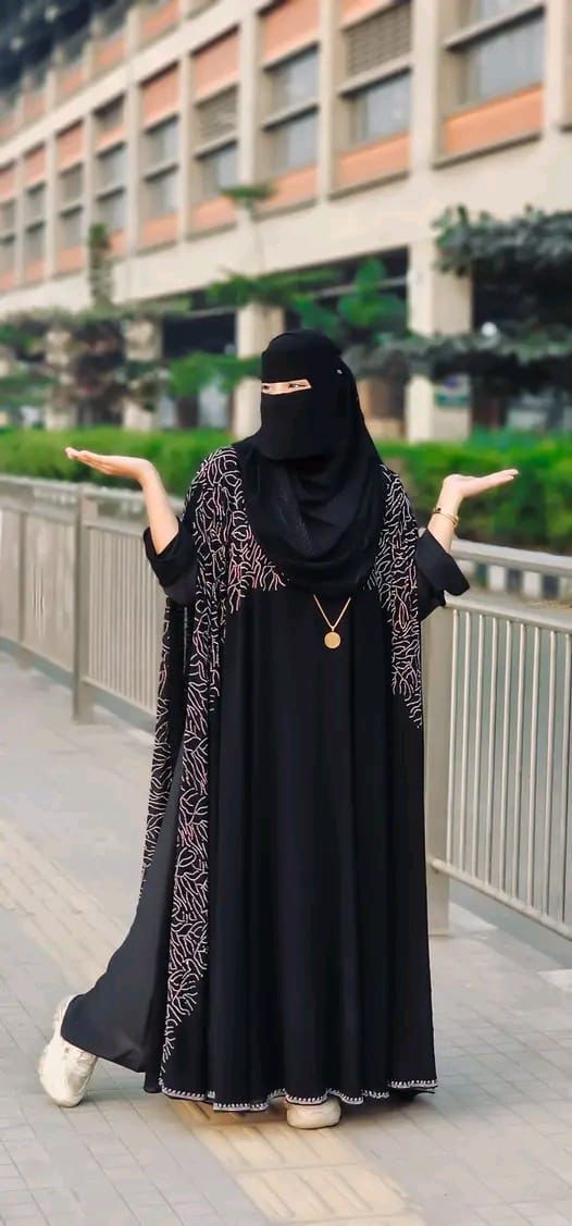 বিজলি স্টোন বোরকা সেট_img_2