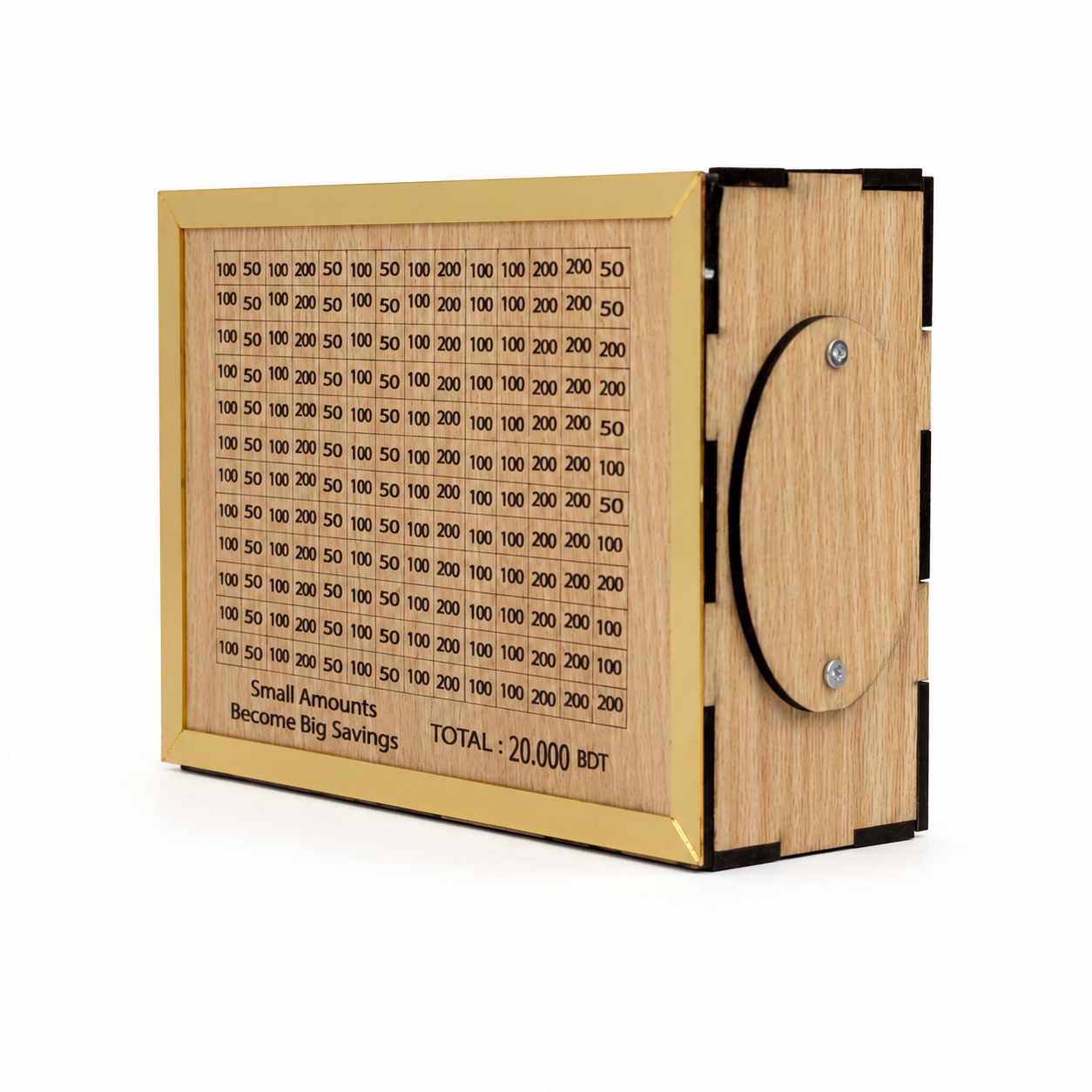 Wooden Money Saving Box (Piggy Bank)_img_1