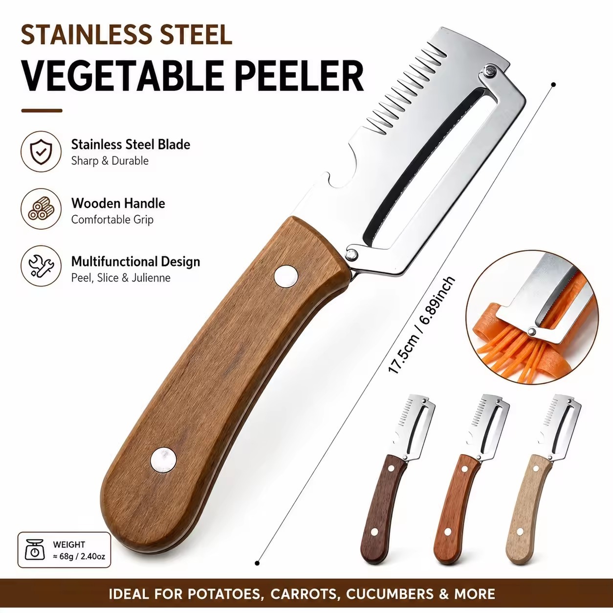 3 in 1 Multifunctional Vegetable Pe