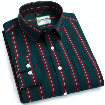 Mens long sleeve Grameen check shirt_img_3